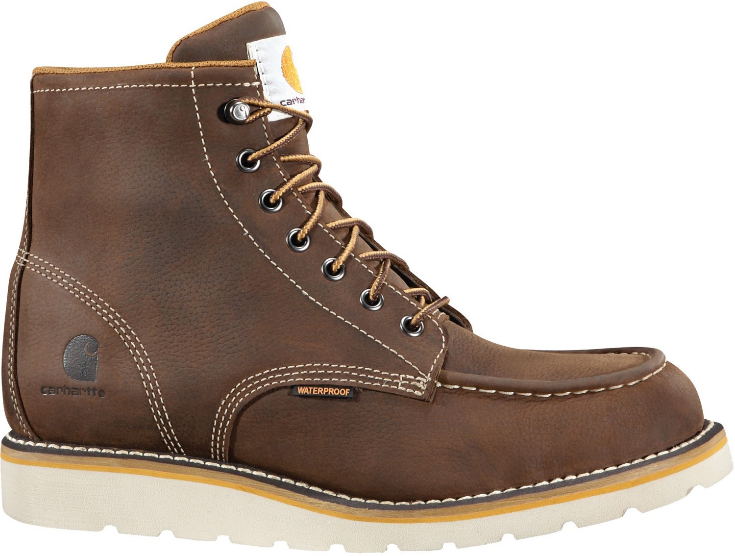 Carhartt Men's Steel Toe Wedge Boots                                                                                             - view number 1 selected