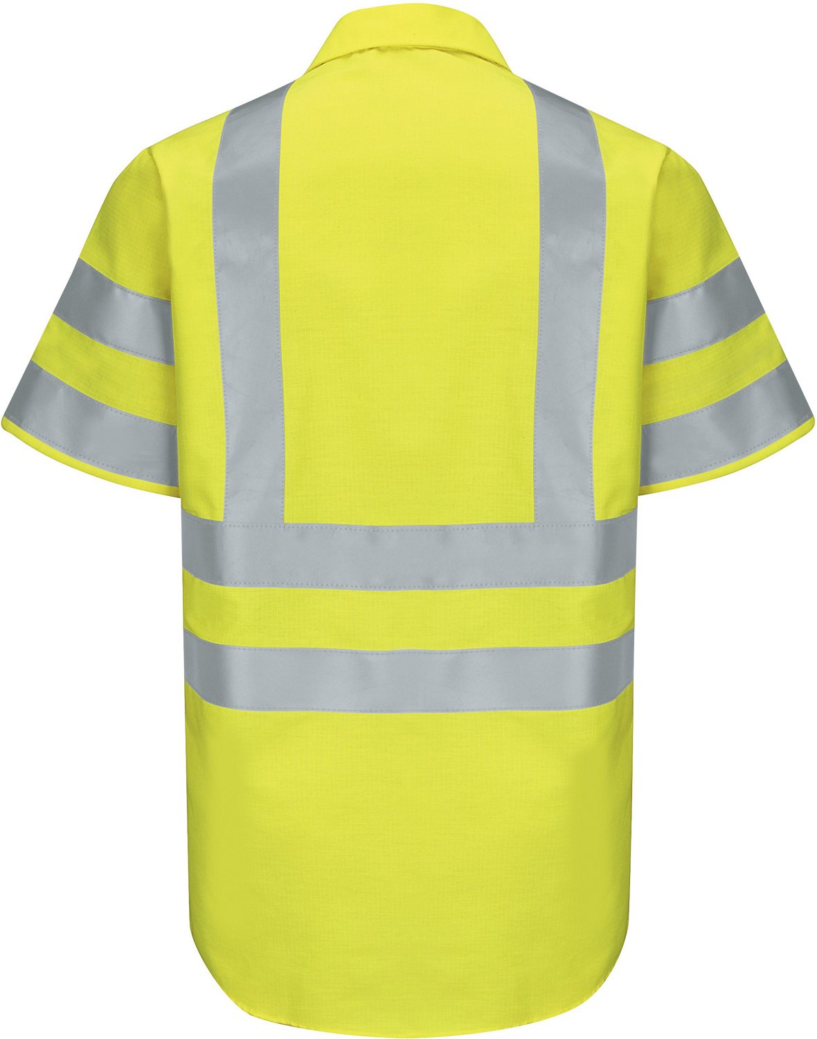 Red Kap Men's Hi-Visibility Ripstop Type R Class 3 Short Sleeve Work Shirt                                                       - view number 2
