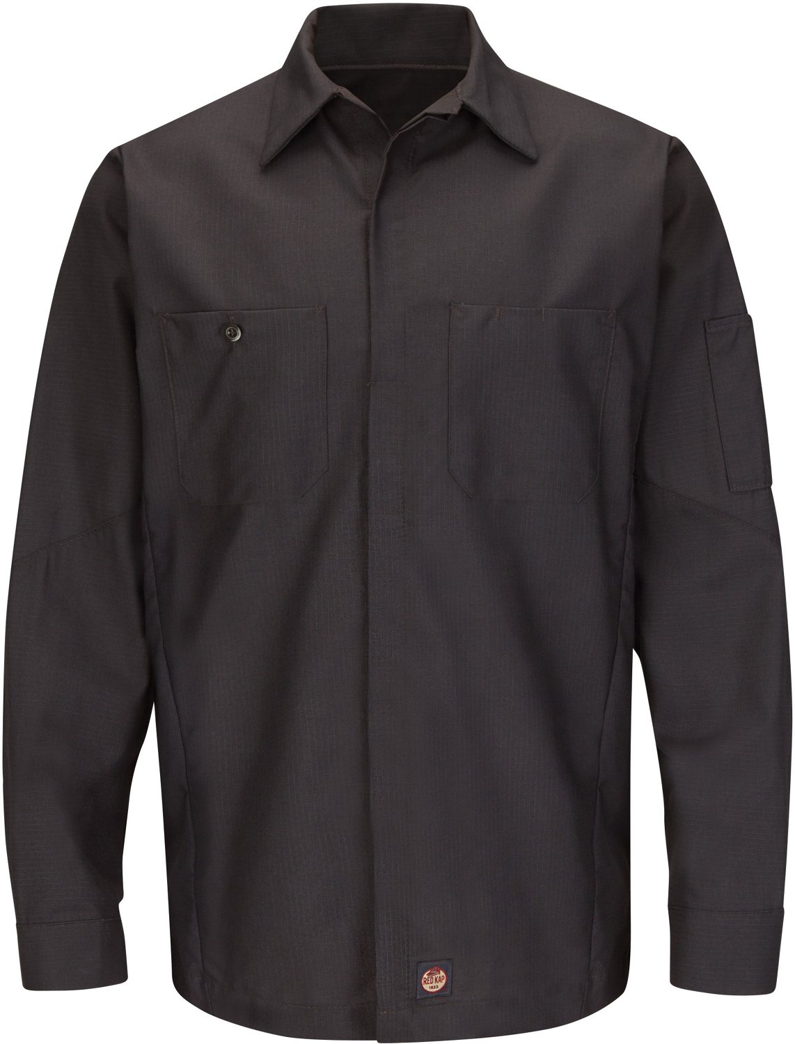 Red Kap Men's Solid Long Sleeve Crew Shirt                                                                                       - view number 3