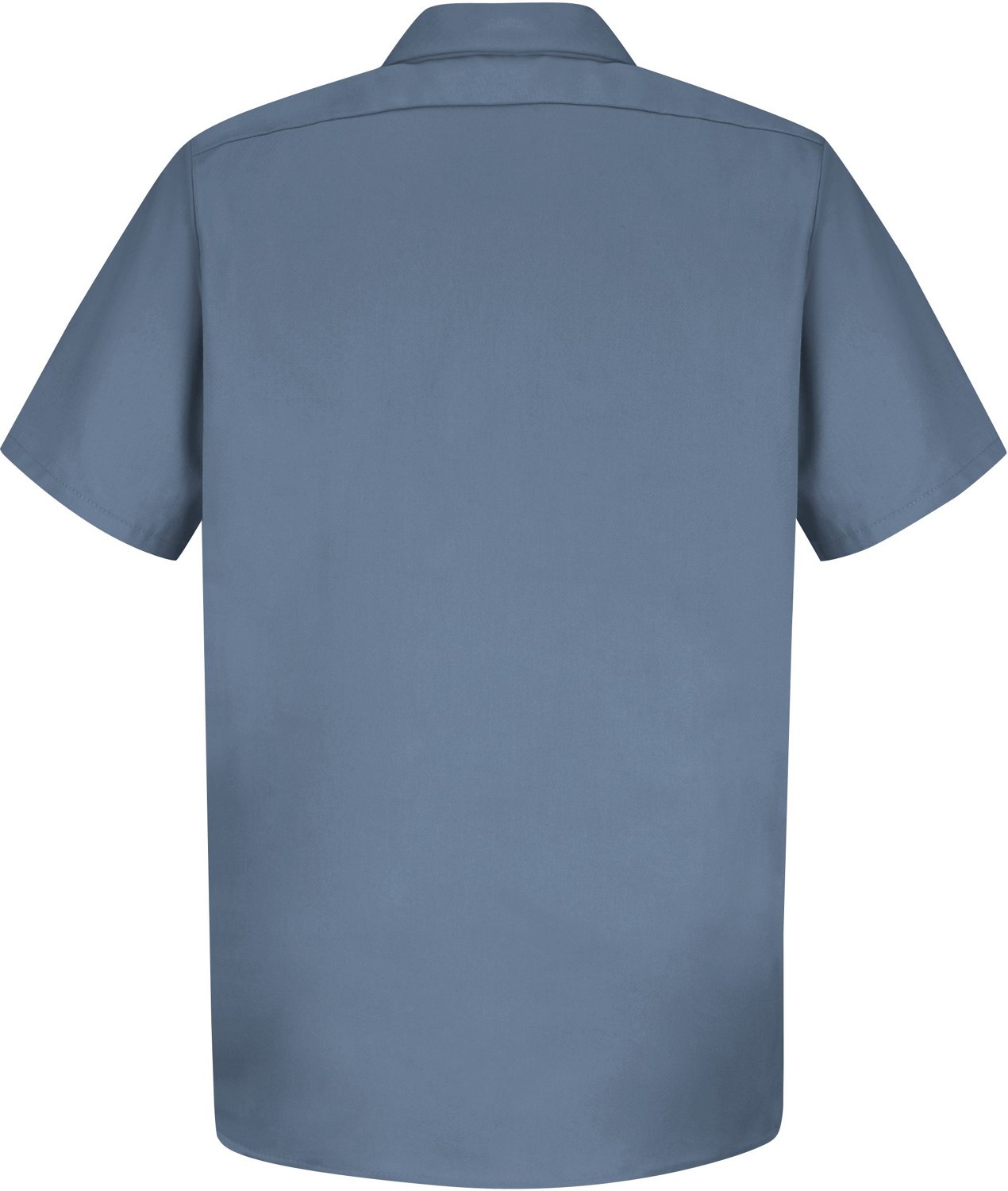 Red Kap Men's Short Sleeve Wrinkle-Resistant Cotton Work Shirt                                                                   - view number 2