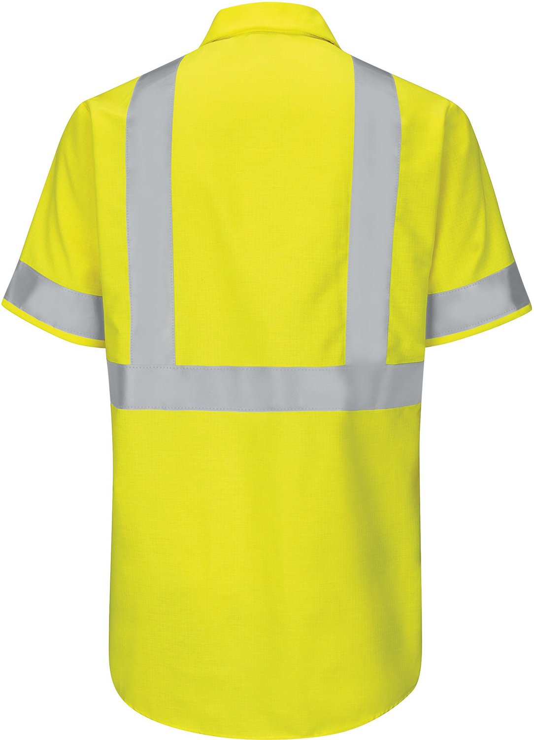 Red Kap Men's Hi-Visibility Ripstop Type R Class 3 Short Sleeve Work Shirt                                                       - view number 2