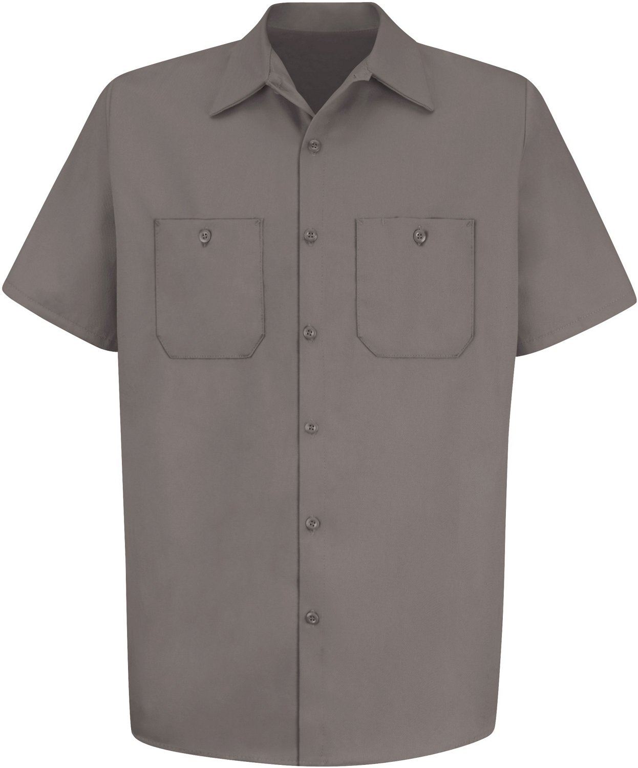 Red Kap Men's Short Sleeve Wrinkle-Resistant Cotton Work Shirt                                                                   - view number 3
