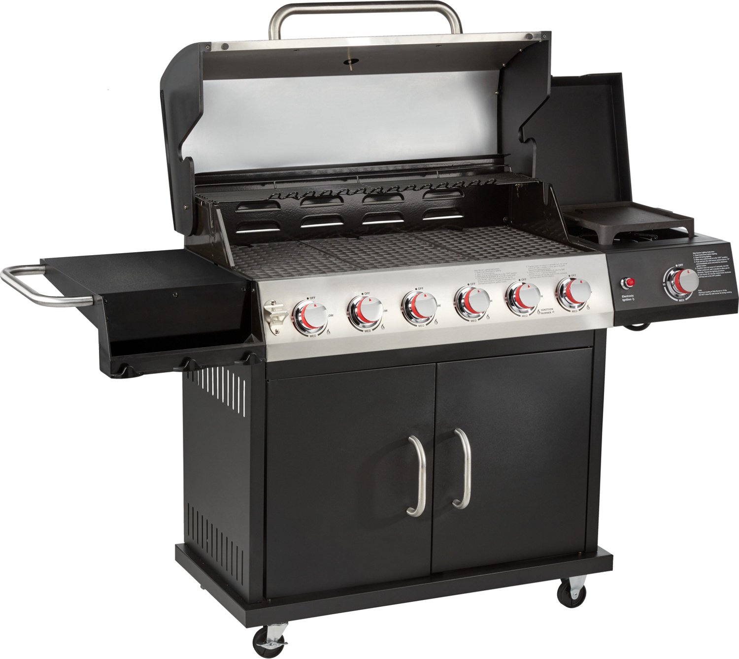 6-Burner Gas Grill & Griddle, Performance Series™