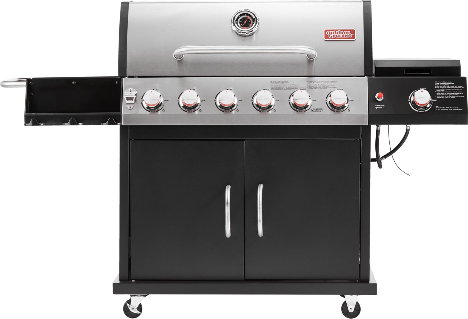 Outdoor Gourmet 6-Burner Gas Grill - view number 5