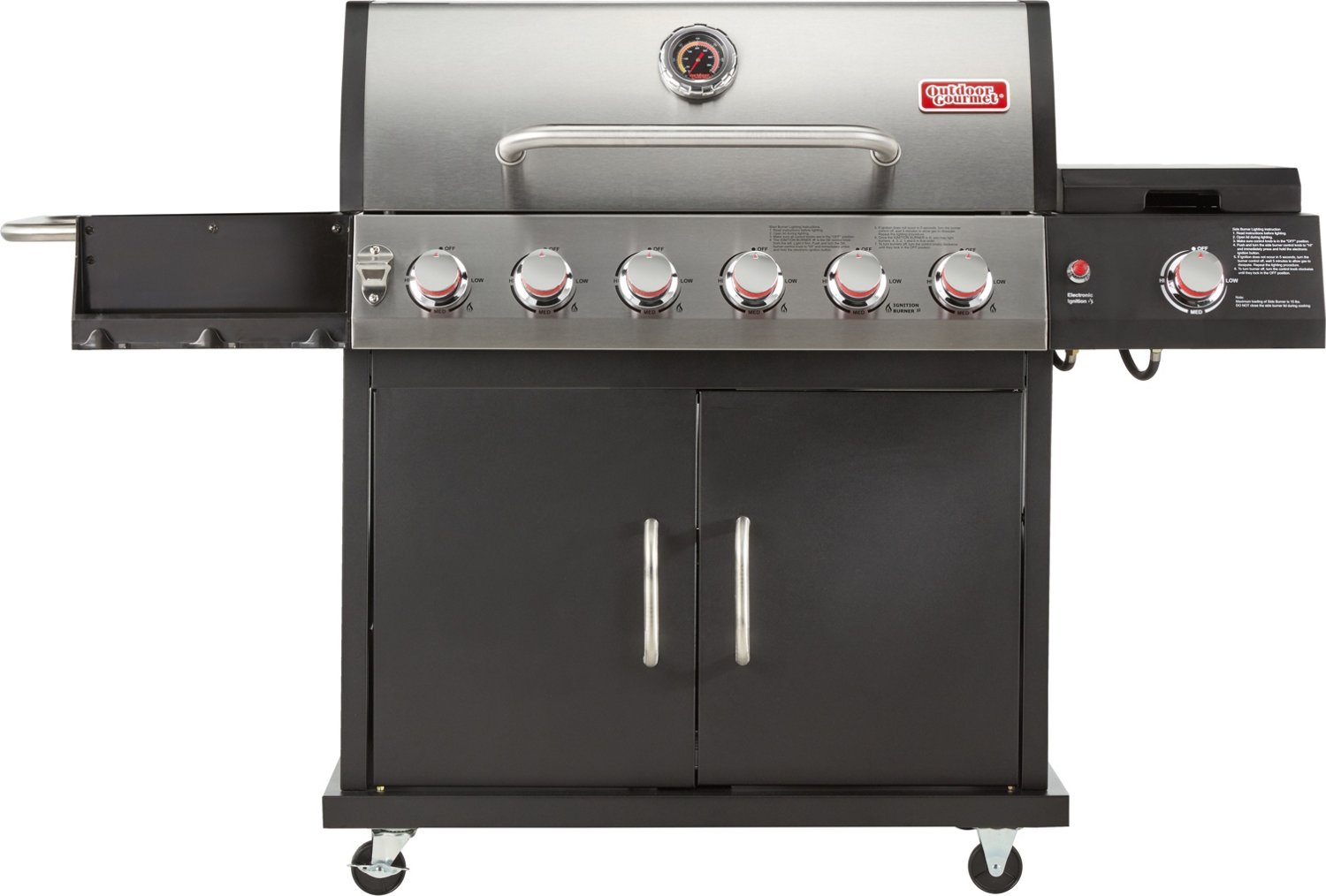 Outdoor Gourmet 6 Burner Gas Grill Academy   20367289