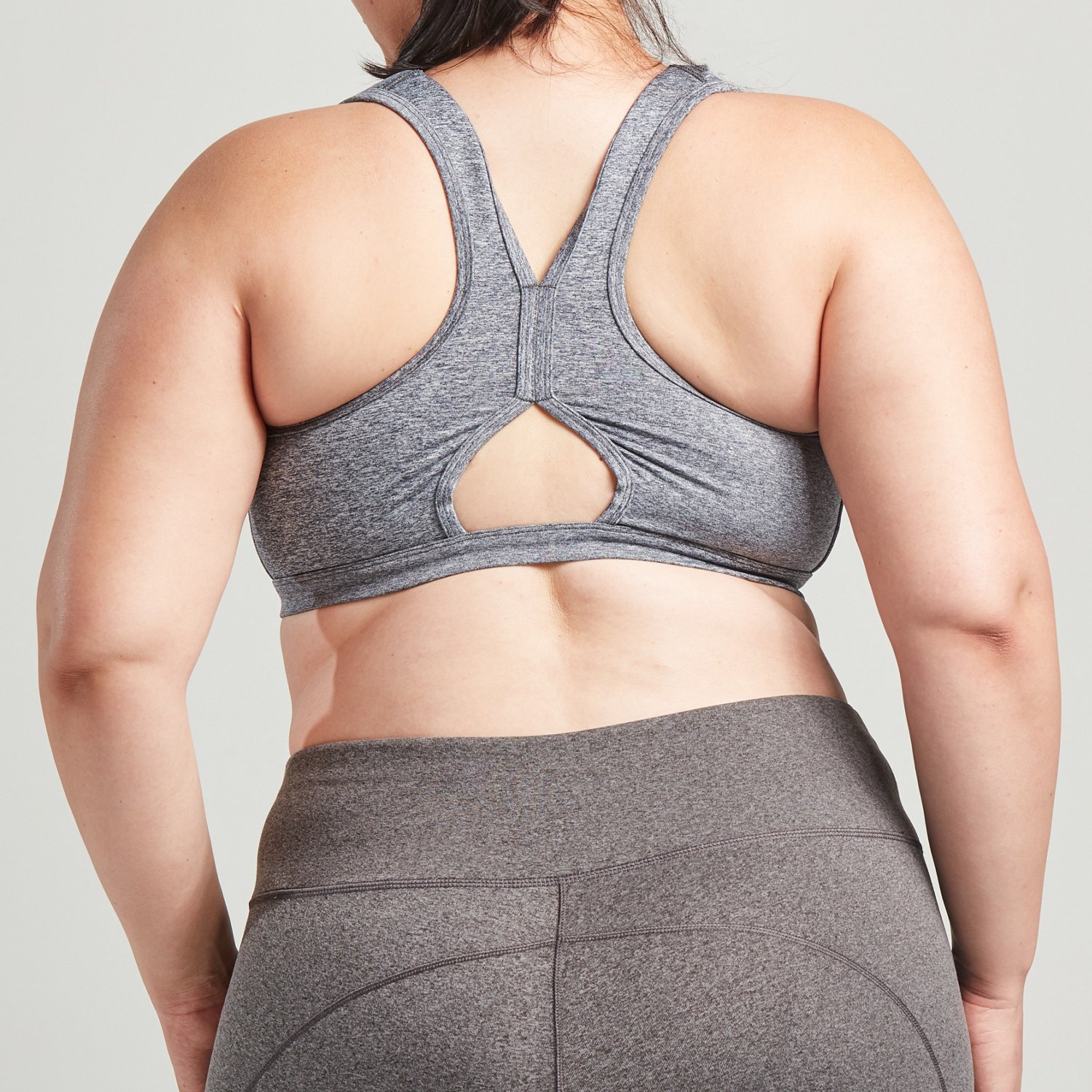 BCG Women's High Support Zip-Front Plus Size Sports Bra                                                                          - view number 2