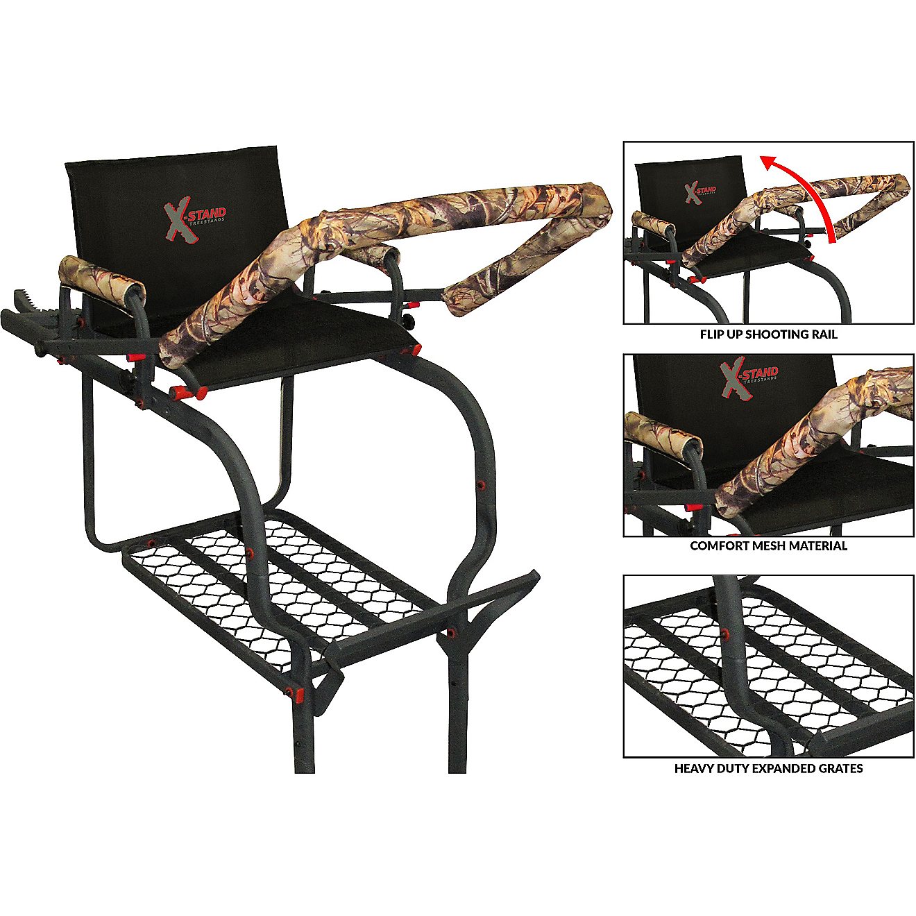 X-Stand Treestands The Duke 20 foot 1-Person Ladder Stand                                                                        - view number 3