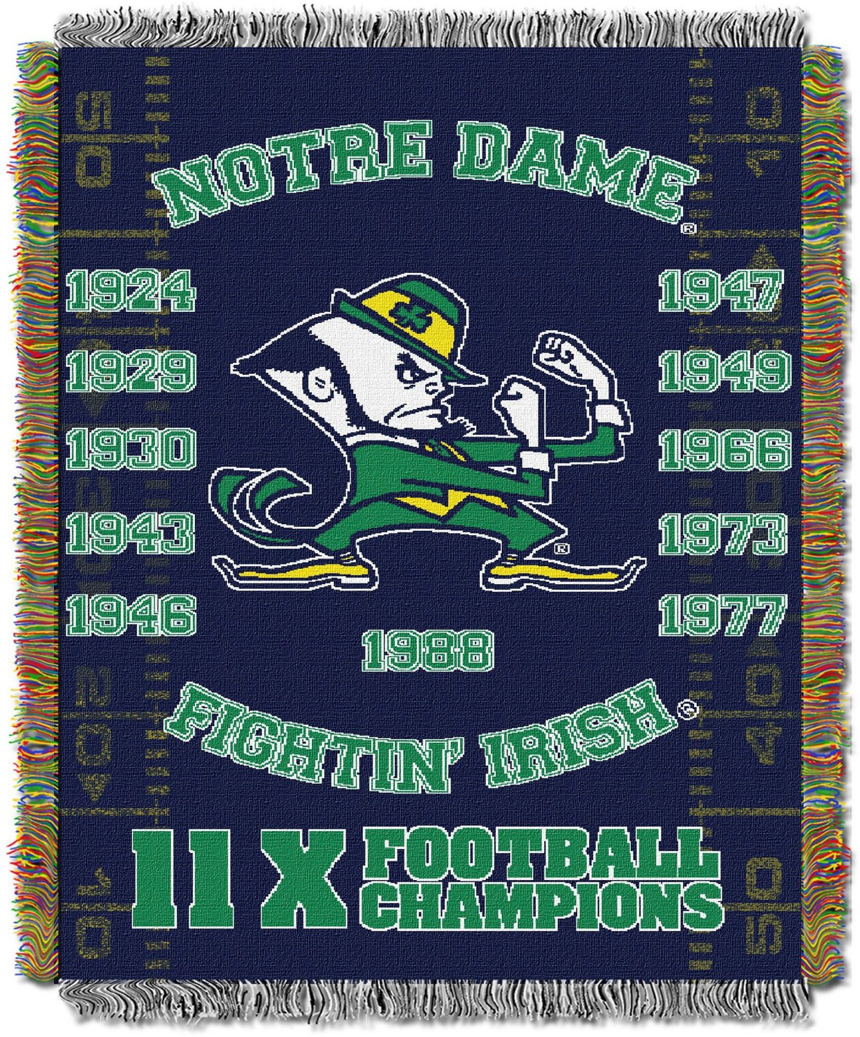 The Northwest Company University of Notre Dame Commemorative Tapestry