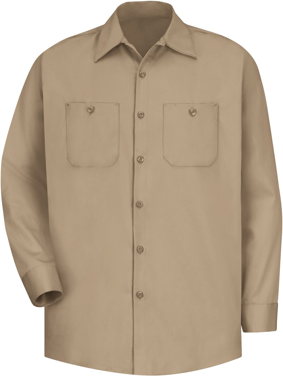 Red Kap Men's Wrinkle-Resistant Cotton Work Shirt