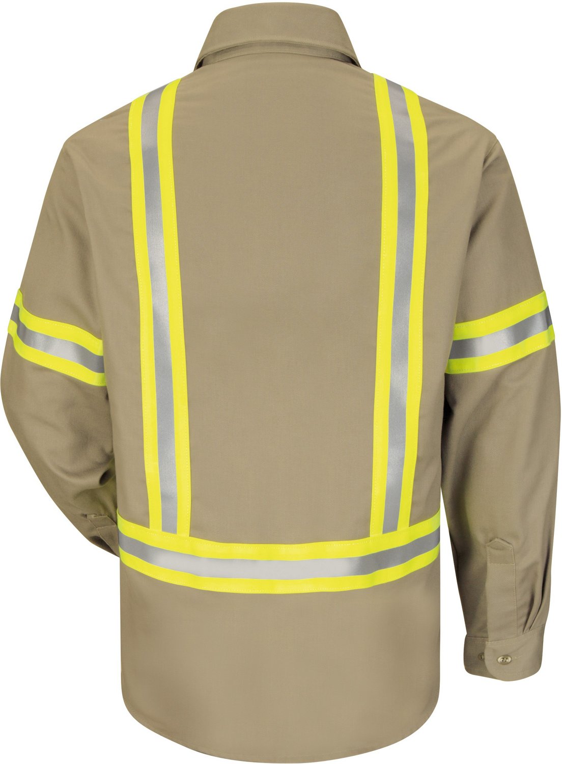Bulwark Men's Midweight Flame Resistant Enhanced Visibility Uniform Shirt - view number 4