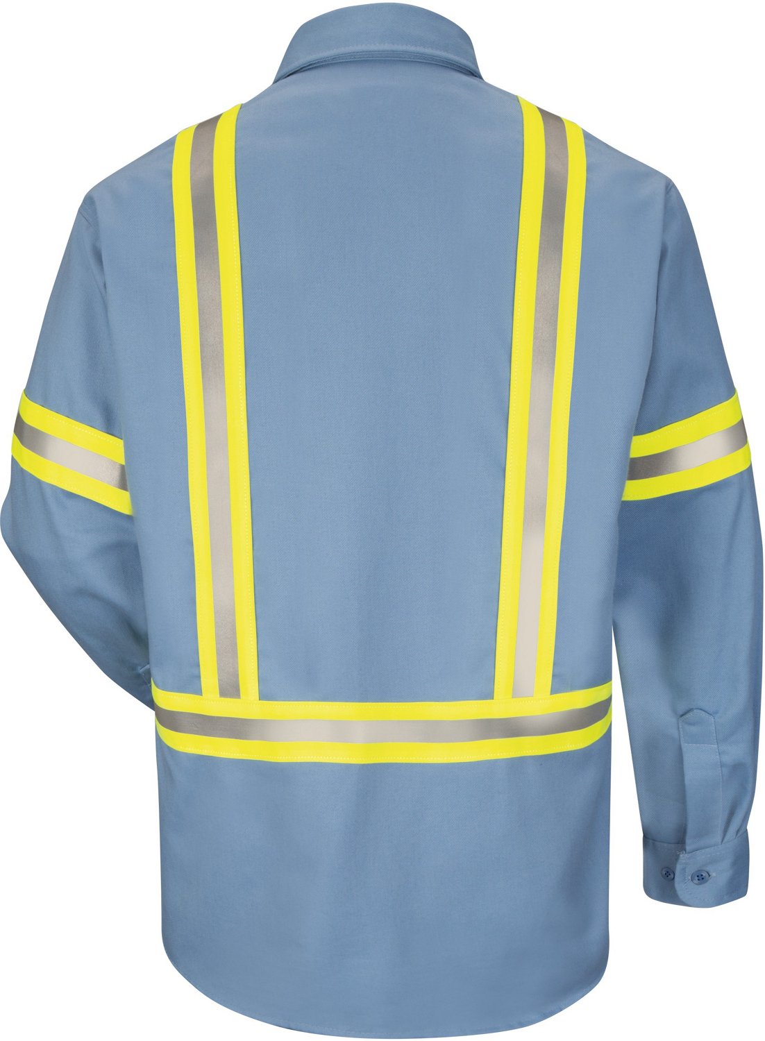 Bulwark Men's Midweight Flame Resistant Enhanced Visibility Uniform Shirt - view number 4