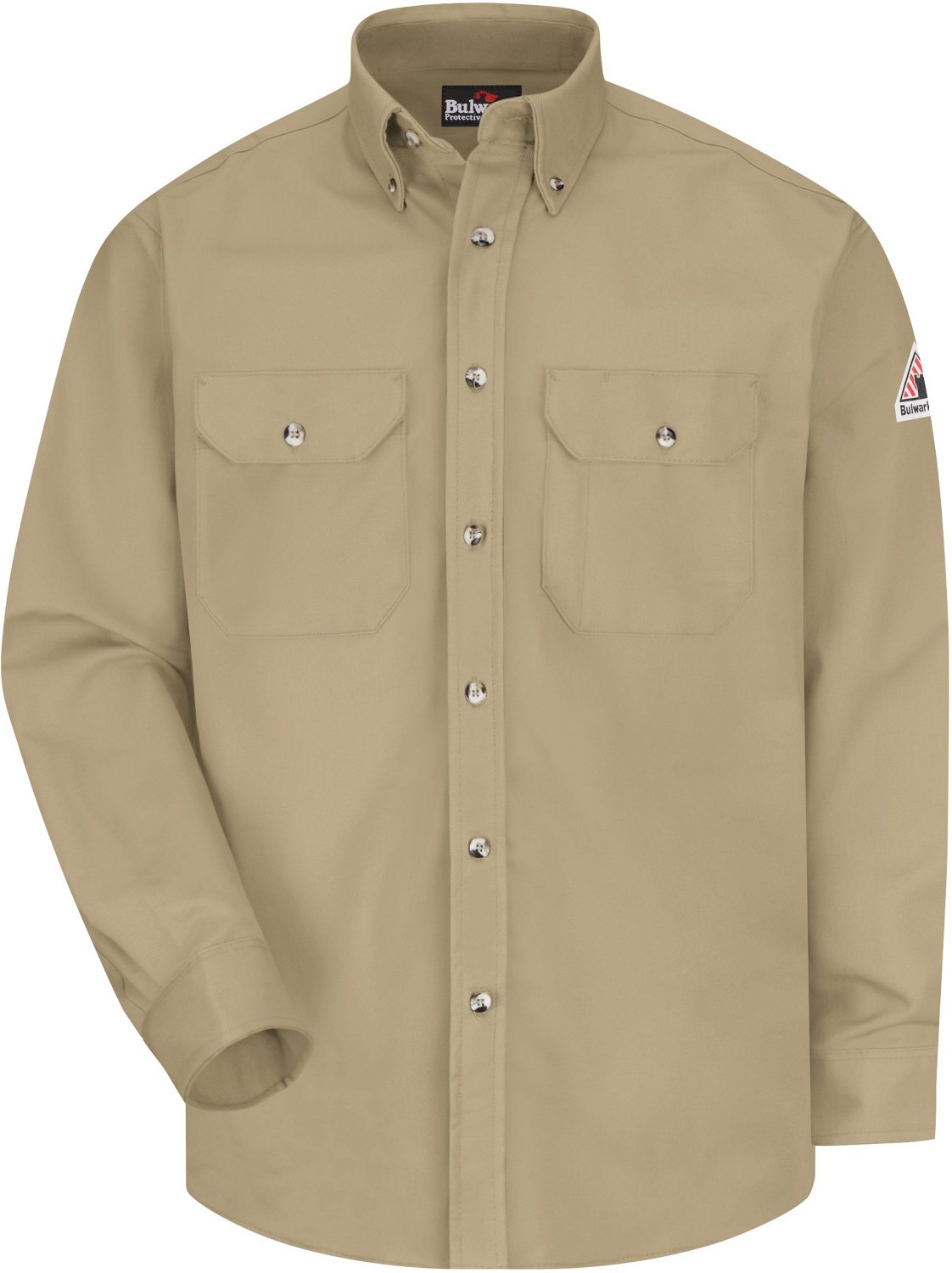 Bulwark Men's Midweight Flame Resistant Uniform Dress Shirt - view number 3