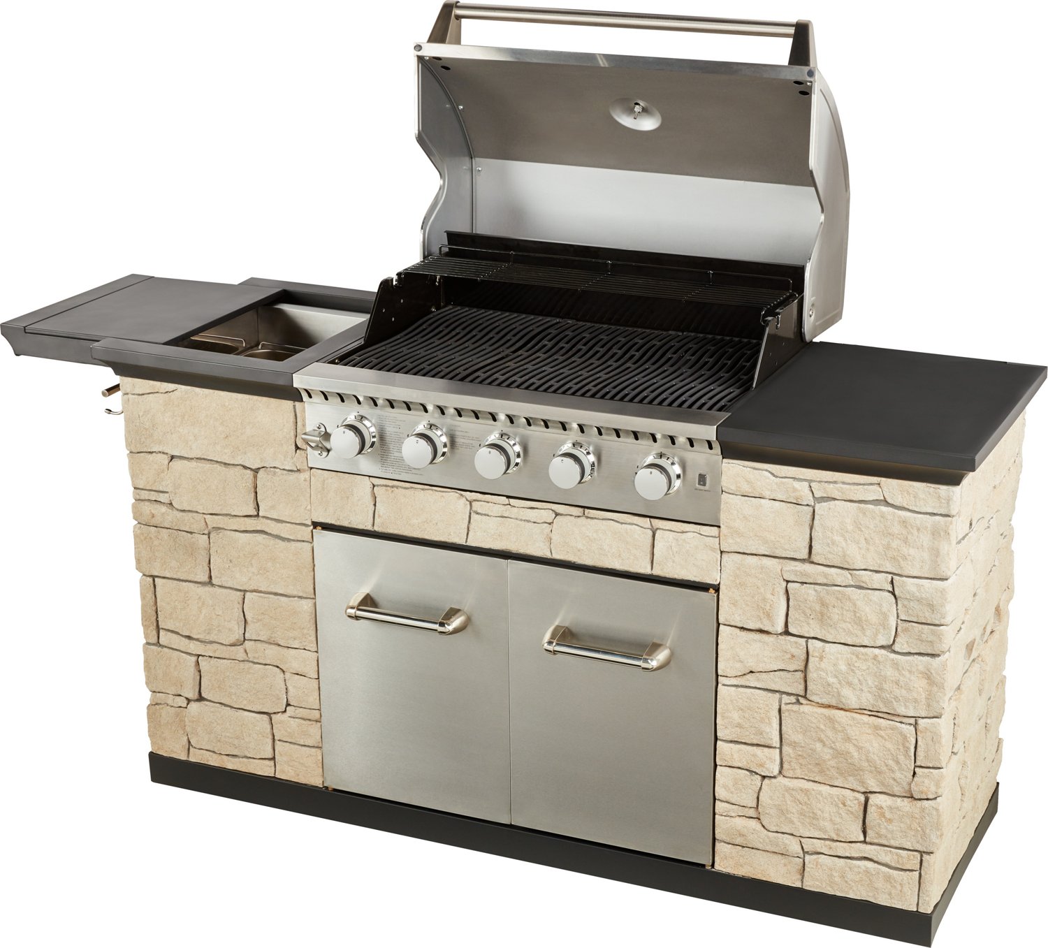 Outdoor Gourmet 5-Burner Rock Island Grill | Academy