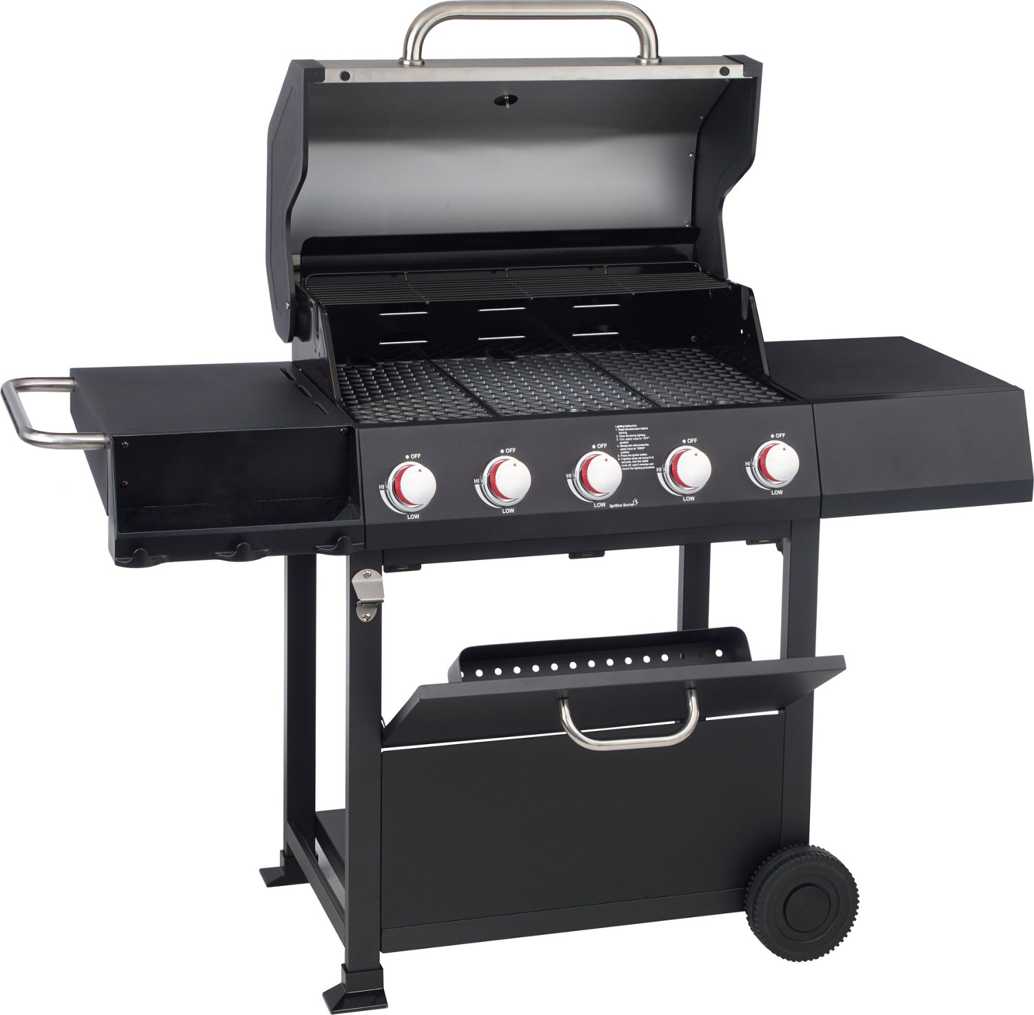 5-Burner Gas Grill with Side Burner | Royal Gourmet