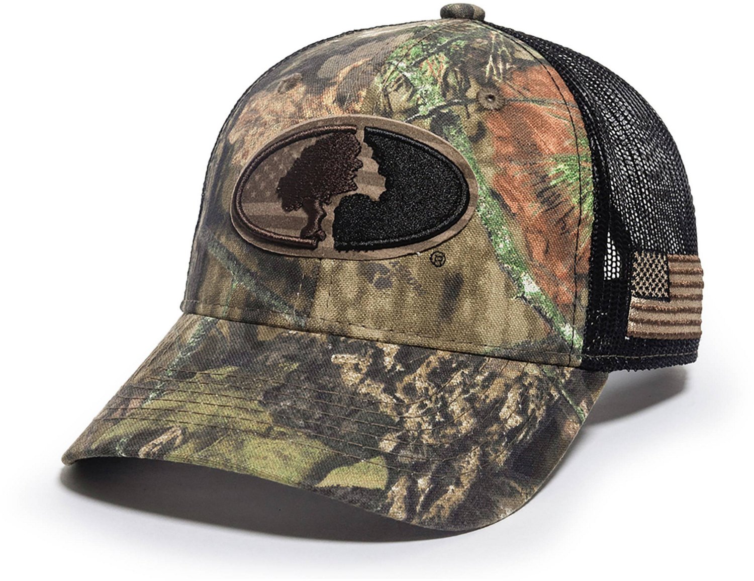 Outdoor Cap Men's Old School Mossy Oak Logo Hunting Cap