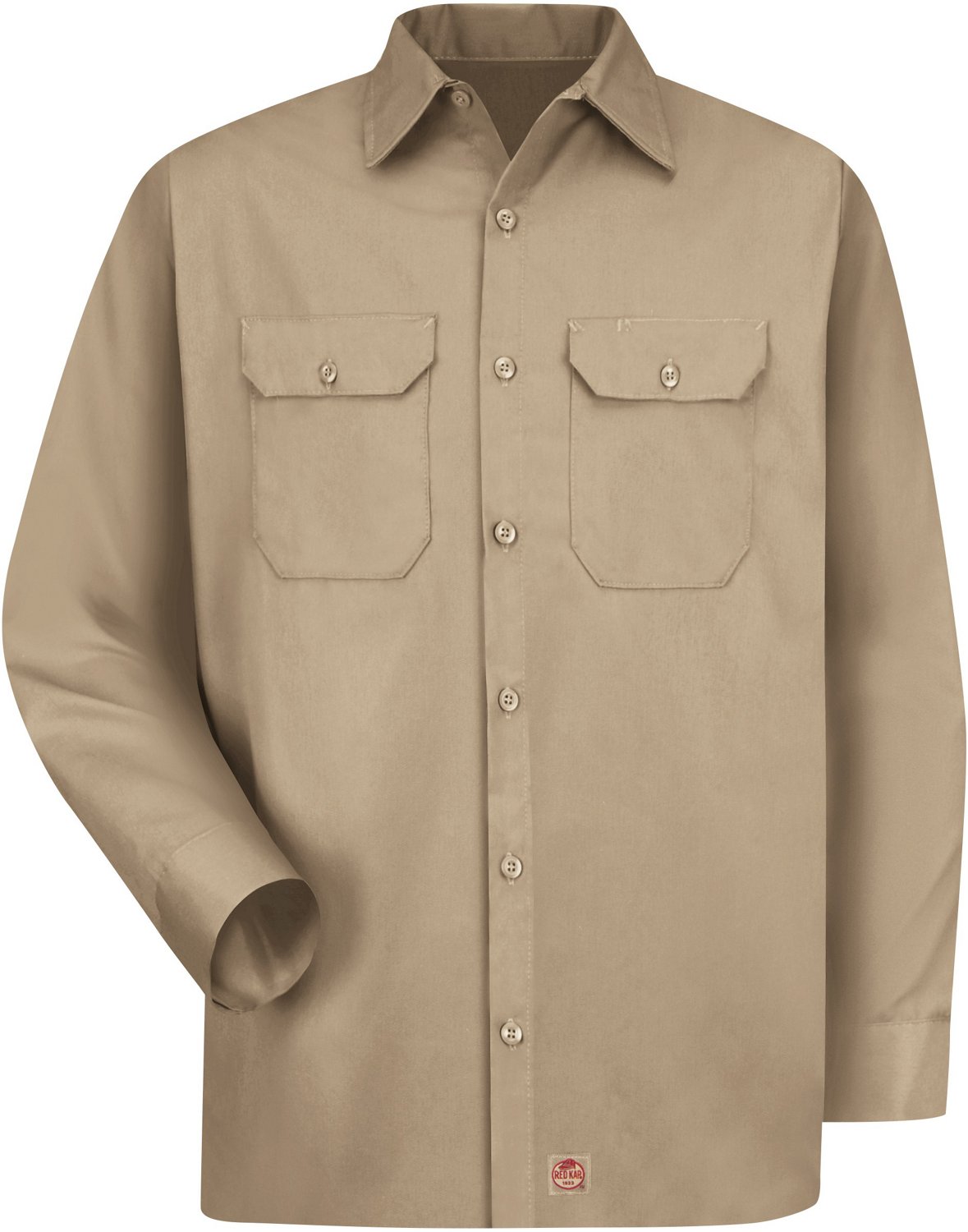Red Kap Men's Utility Uniform Long Sleeve Shirt                                                                                  - view number 2