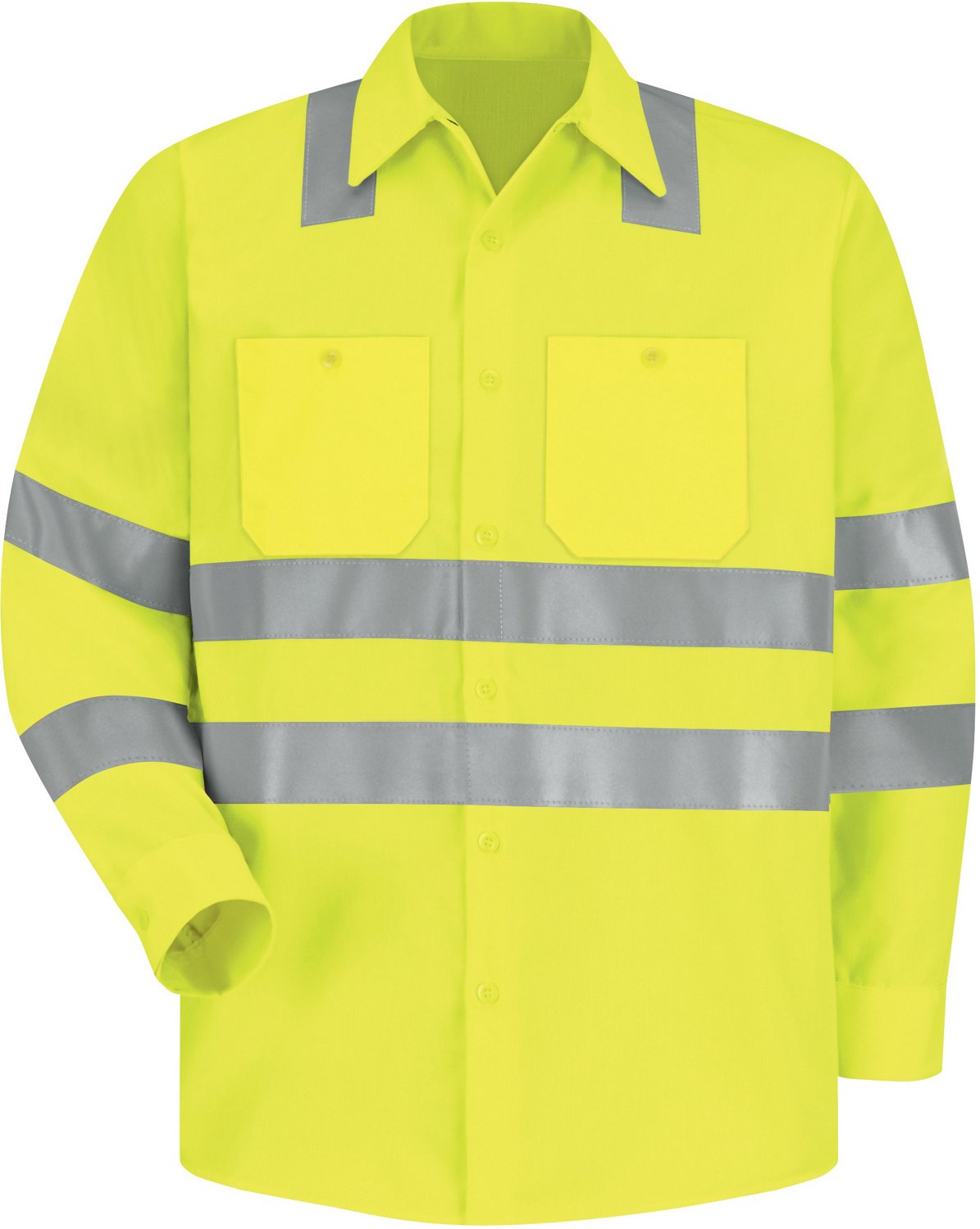 Red Kap Men's Hi-Visibility Type R Class 3 Work Shirt - view number 2