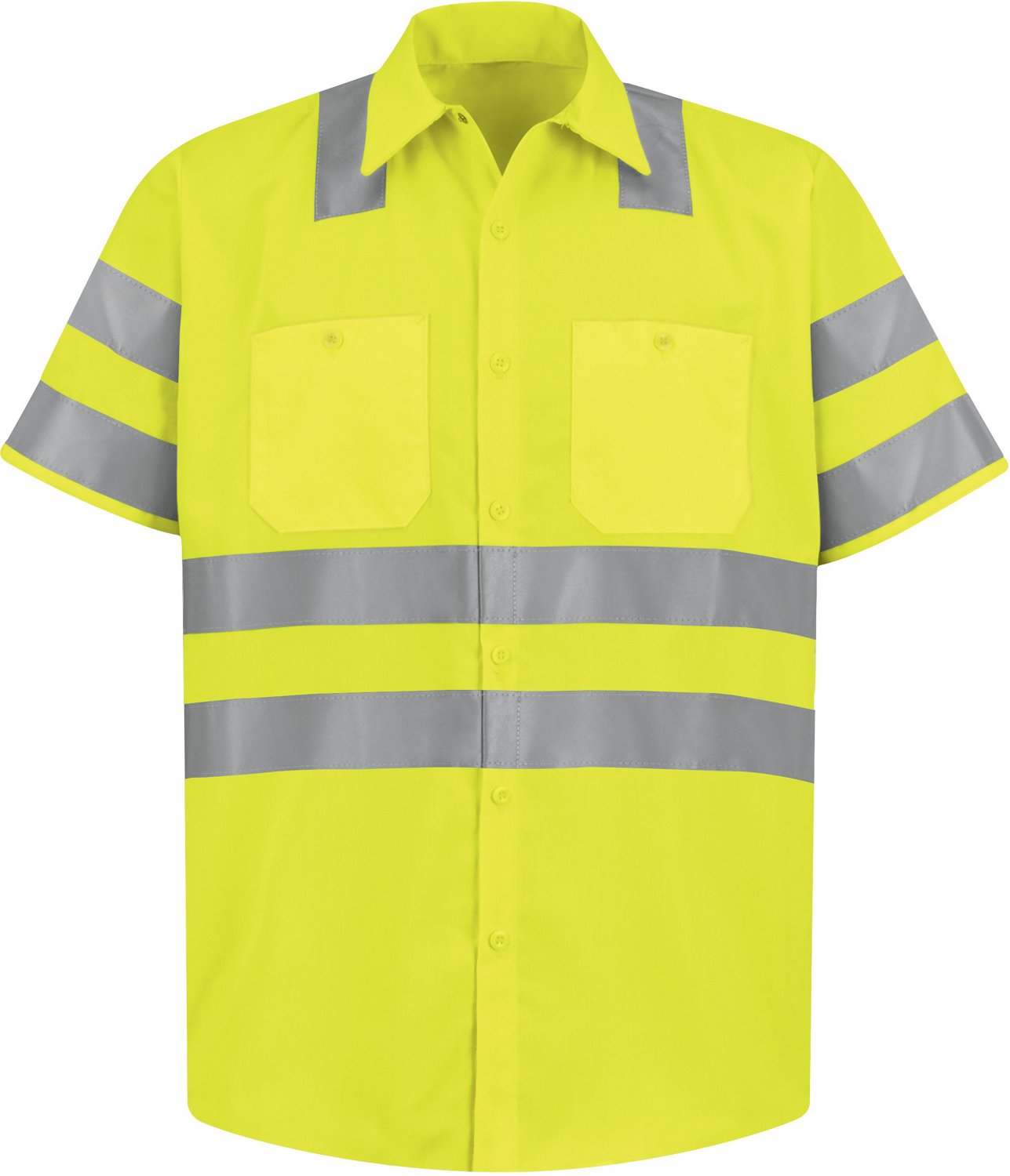 Red Kap Men's Hi-Visibility Type R Class 3 Work Shirt - view number 3