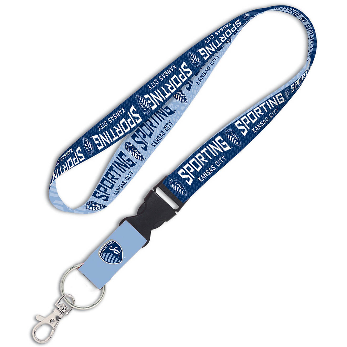 WinCraft Sporting Kansas City Lanyard with Detachable Buckle                                                                     - view number 1