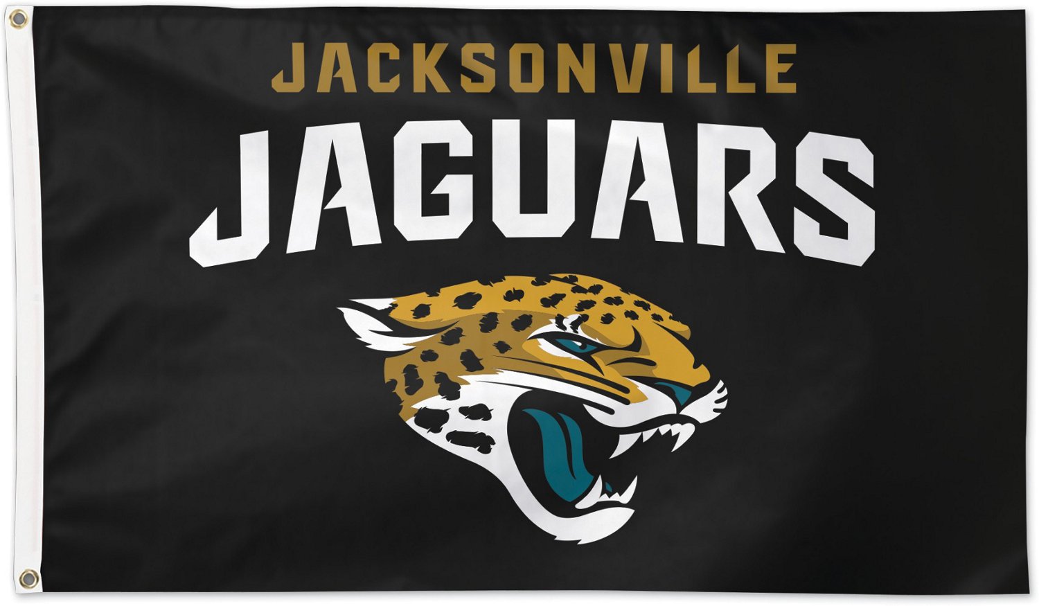 JACKSONVILLE JAGUARS PRIDE FLAG - DELUXE 3' X 5'