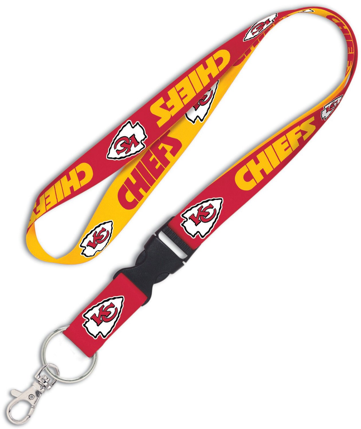 WinCraft Kansas City Chiefs Lanyard with Detachable Buckle | Academy