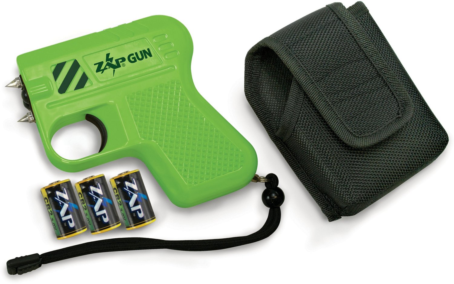 Zap Gun Stun Device with Flashlight Academy
