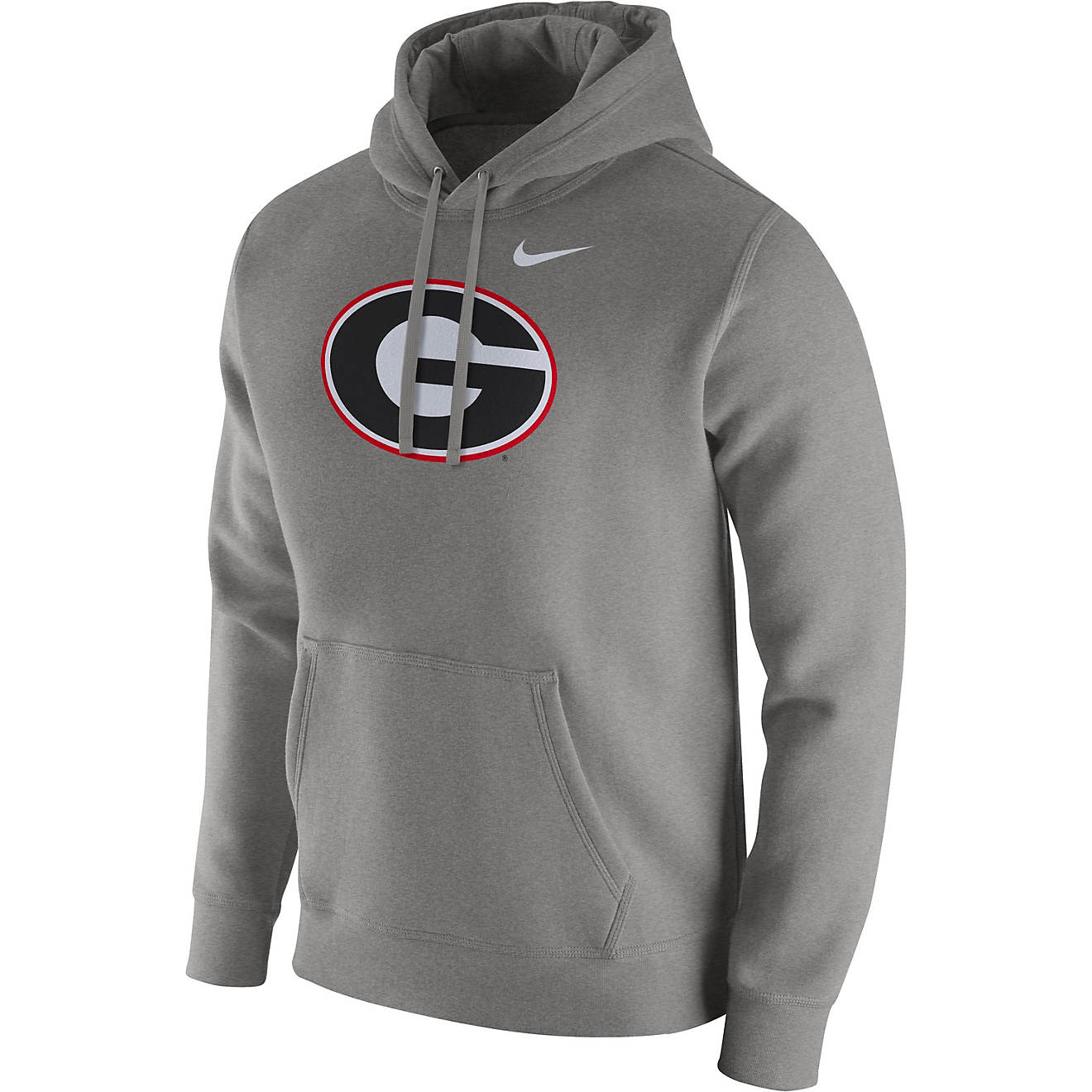 Nike Men's University of Georgia Club Fleece Graphic Pullover Hoodie ...