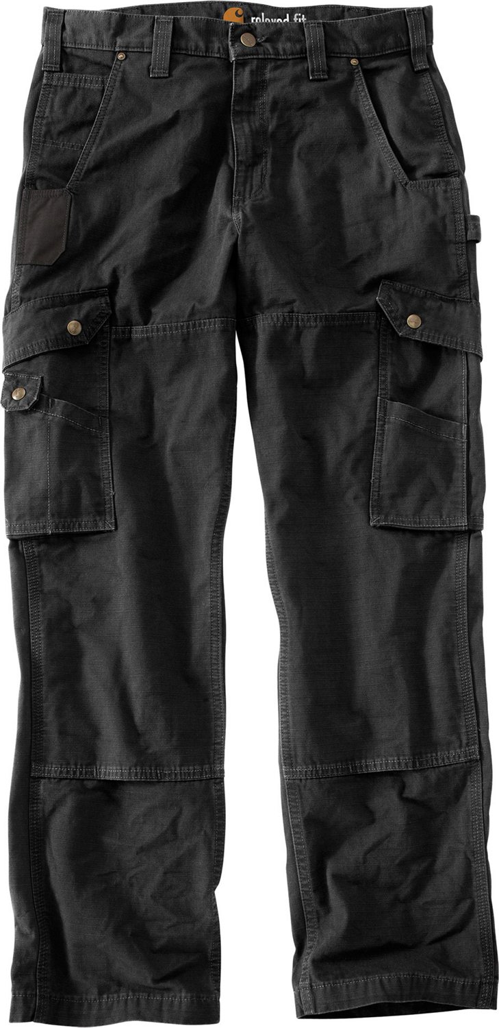 Carhartt Men's Cotton Ripstop Relaxed Fit Double-Front Cargo Work Pants - view number 2