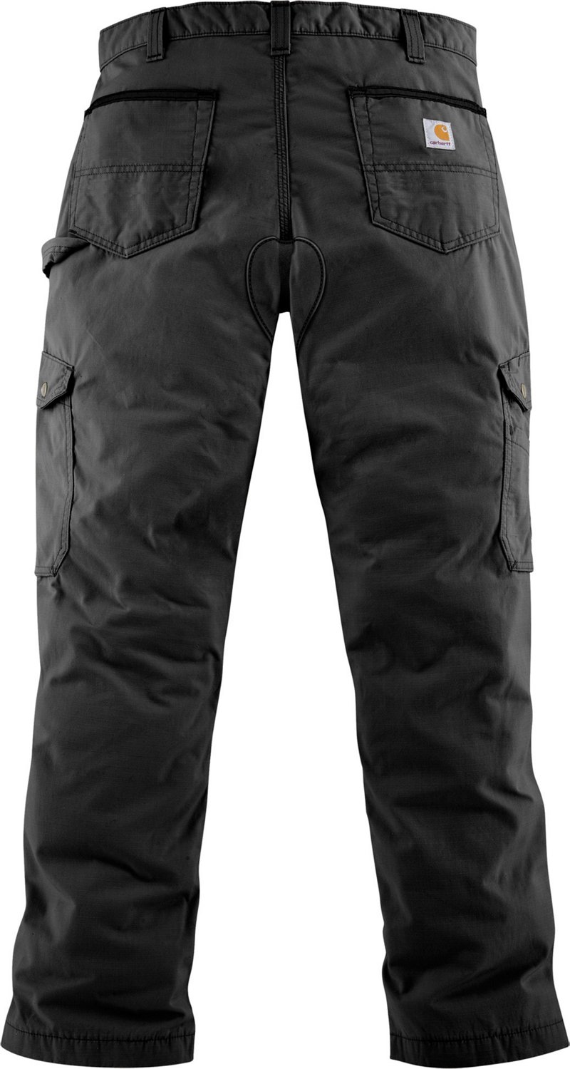 Carhartt Men's Cotton Ripstop Relaxed Fit Double-Front Cargo Work Pants - view number 3