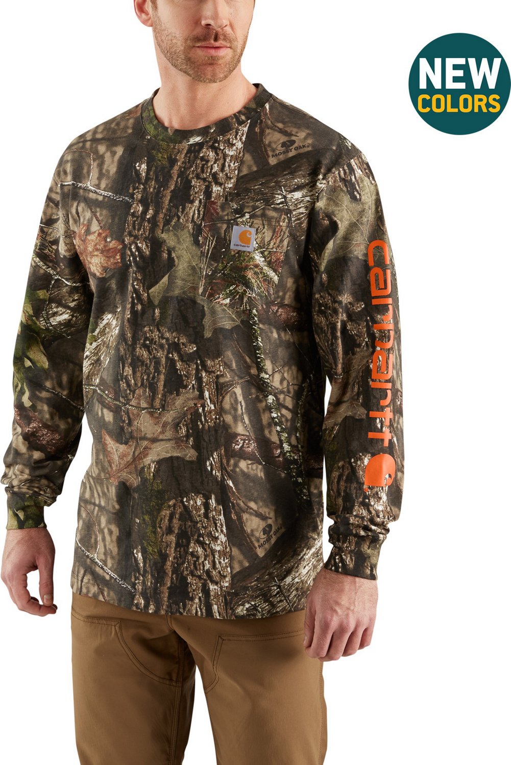 Carhartt Men's Workwear Graphic Camo Sleeve Long Sleeve Tshirt Academy