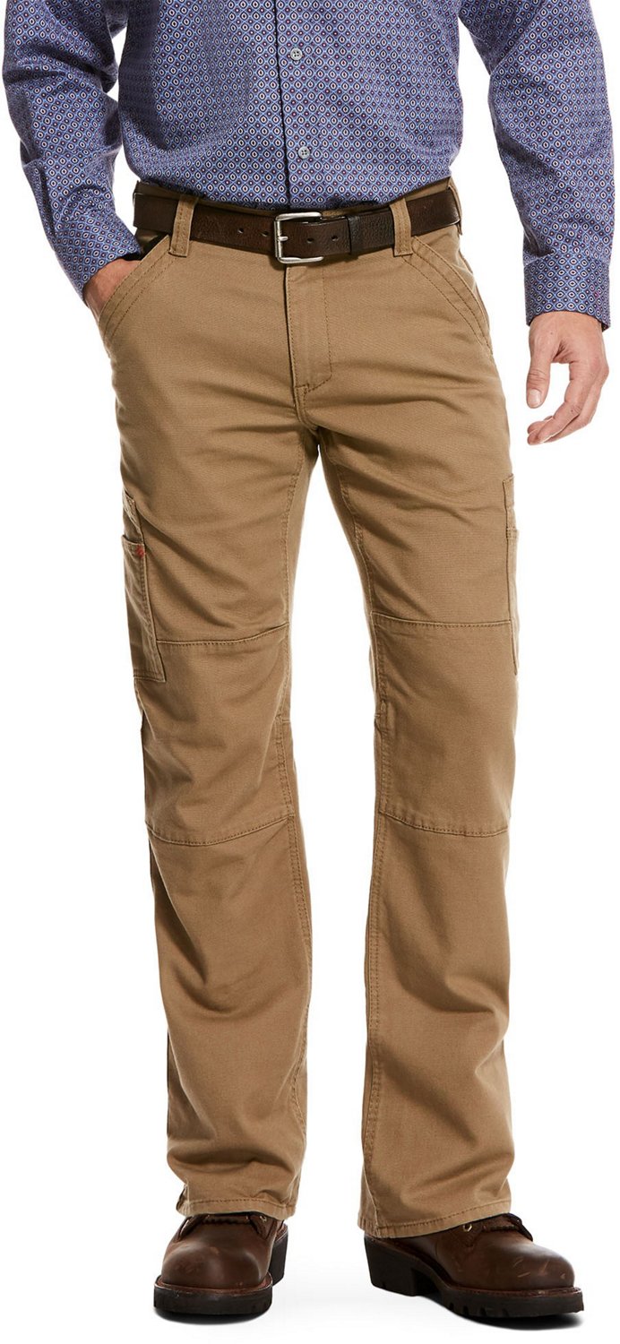 Ariat Men's FR M5 Slim DuraLight Stretch Canvas Straight Leg Pants                                                               - view number 1 selected