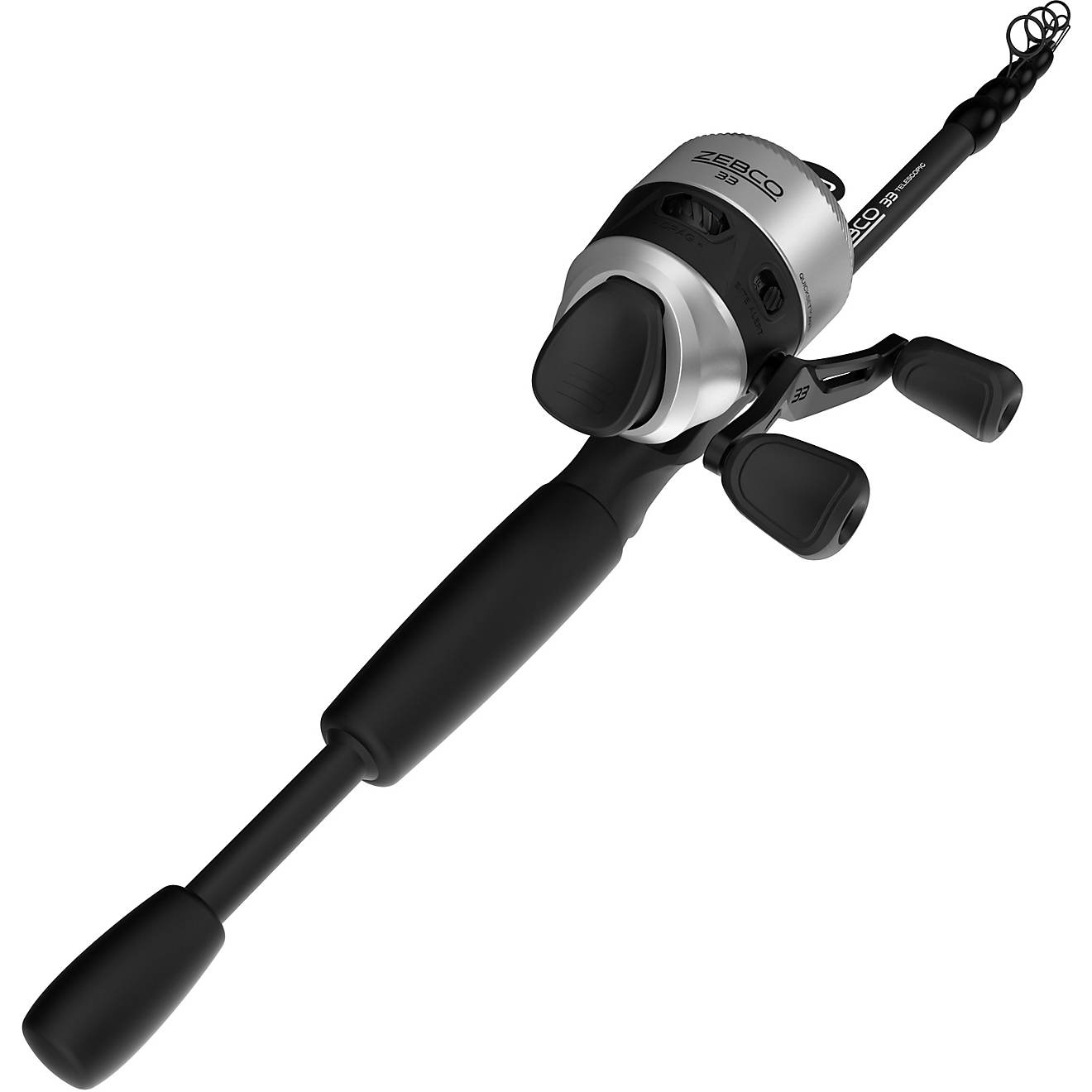 Zebco 33 6 ft M Freshwater Telecast Spincast Rod and Reel Combo                                                                  - view number 1