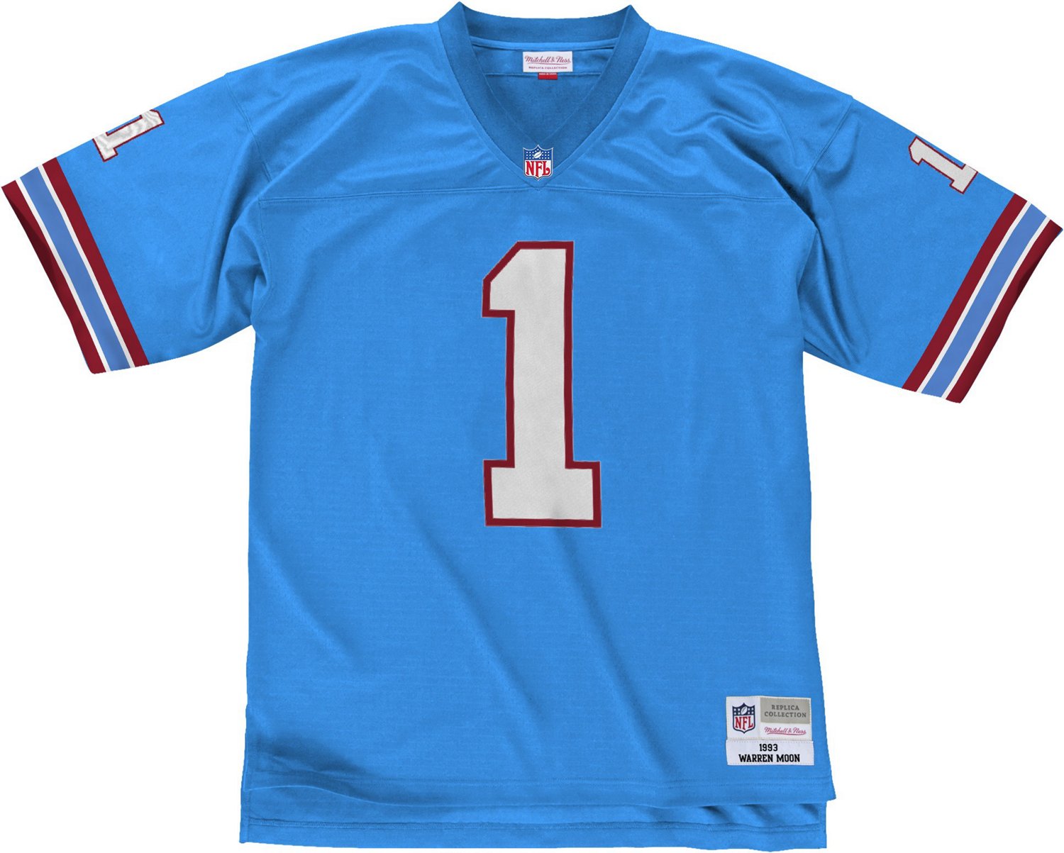 Mitchell & Ness Men's Houston Oilers Moon Replica Jersey