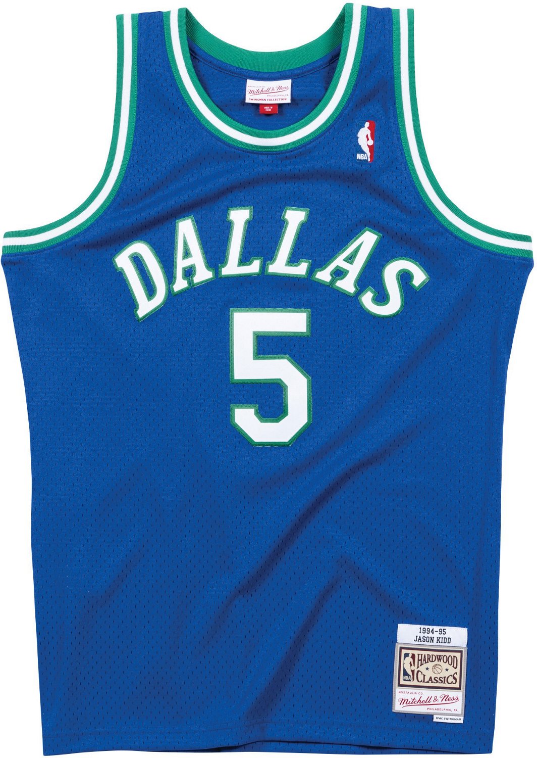 Mitchell & Ness Men's Dallas Mavericks Kidd Swingman Jersey                                                                      - view number 2