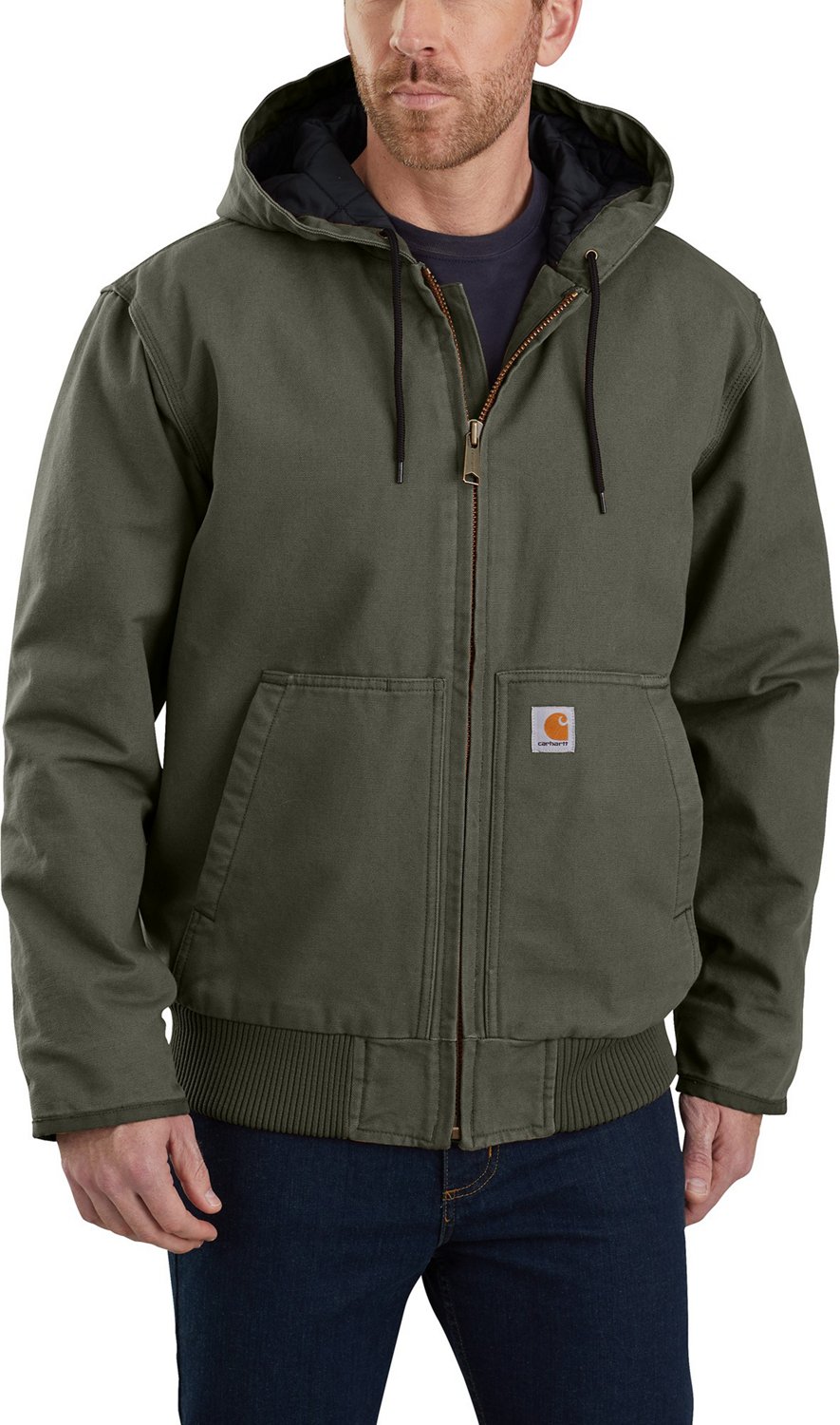 Carhartt Men's Duck-Lined Active Jac Jacket