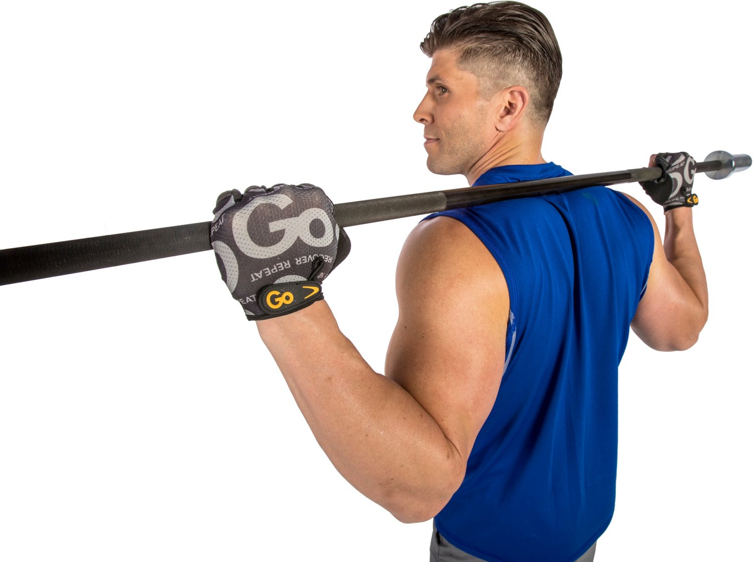 GoFit Go Grip Training Glove - Mens Fitness, Medium