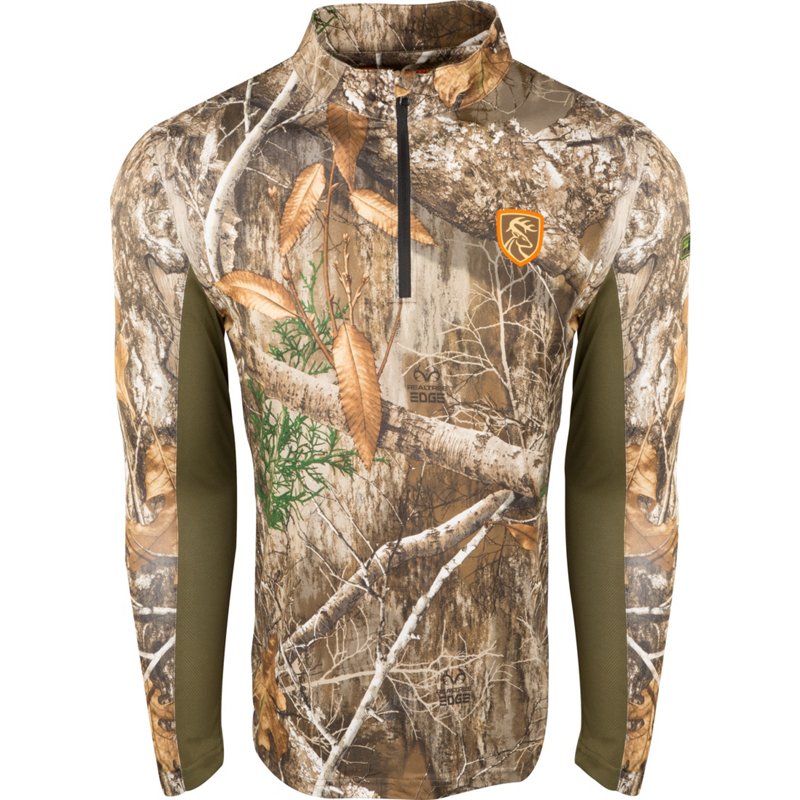 Drake Waterfowl Men's Performance Agion Active XL 1/4-Zip Hunting Shirt, X-Large - Adult Insulated Camo at Academy Sports thumbnail