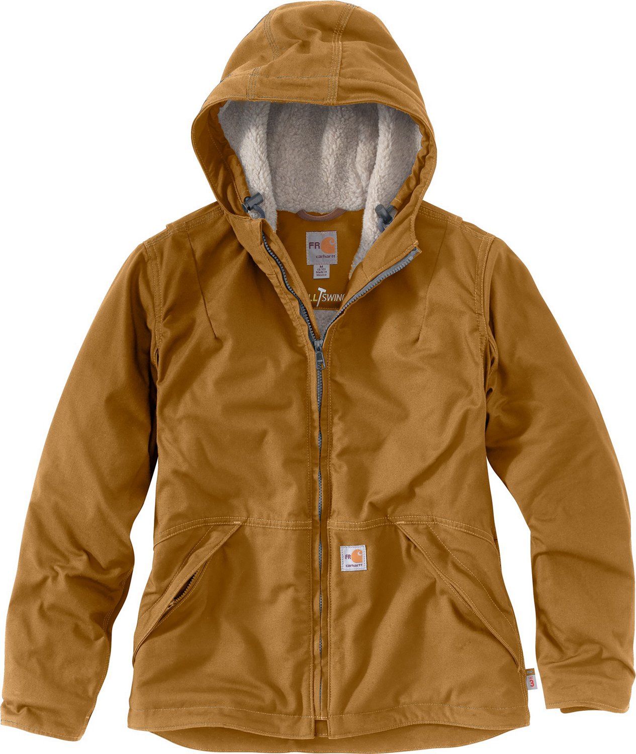 Carhartt Women s Full Swing Quick Duck Sherpa Lined Flame