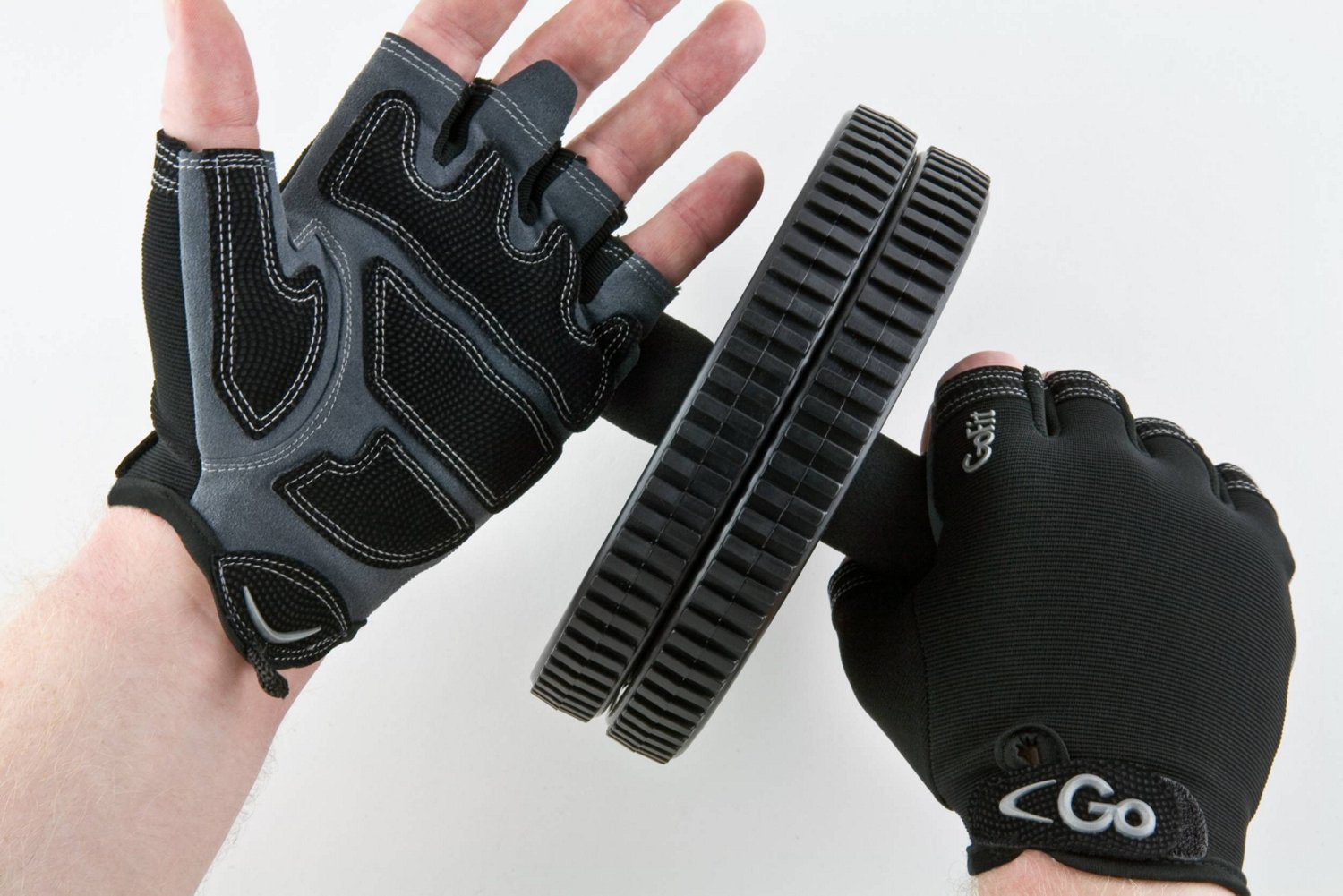 GoFit Men's Xtrainer Cross Training Gloves                                                                                       - view number 3
