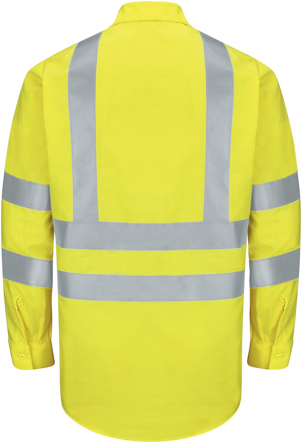 Red Kap Men's Hi-Visibility Ripstop Type R Class 3 Long Sleeve Work Shirt                                                        - view number 2