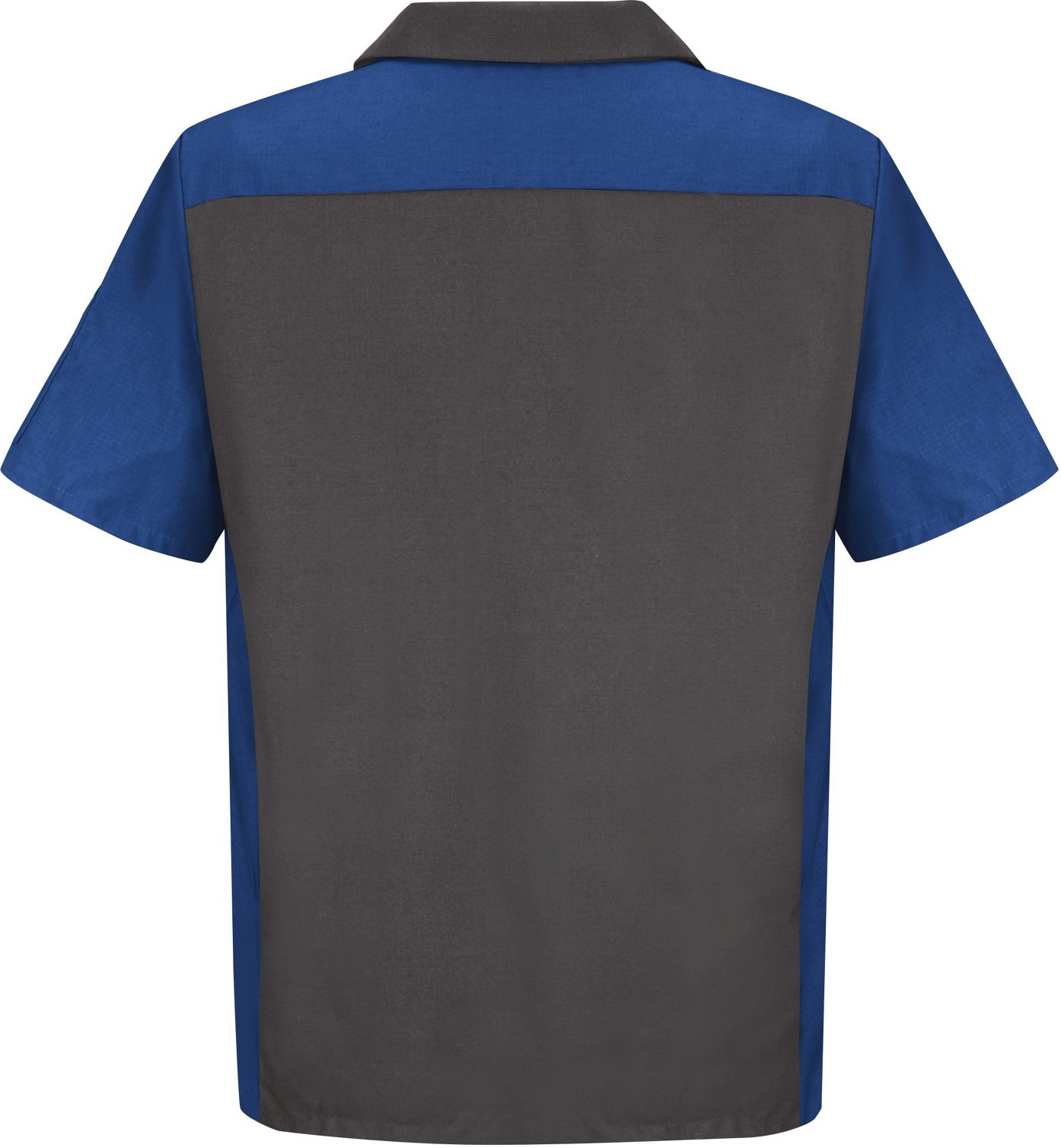 Red Kap Men's 2-Tone Crew Short Sleeve Button Down Shirt - view number 2