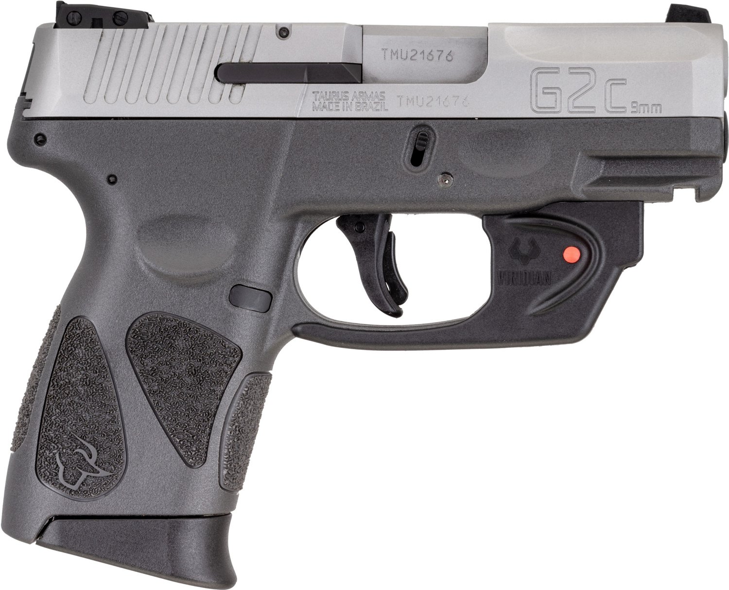 Taurus G2C 9mm Semiautomatic Pistol with Viridian Red Laser                                                                      - view number 1
