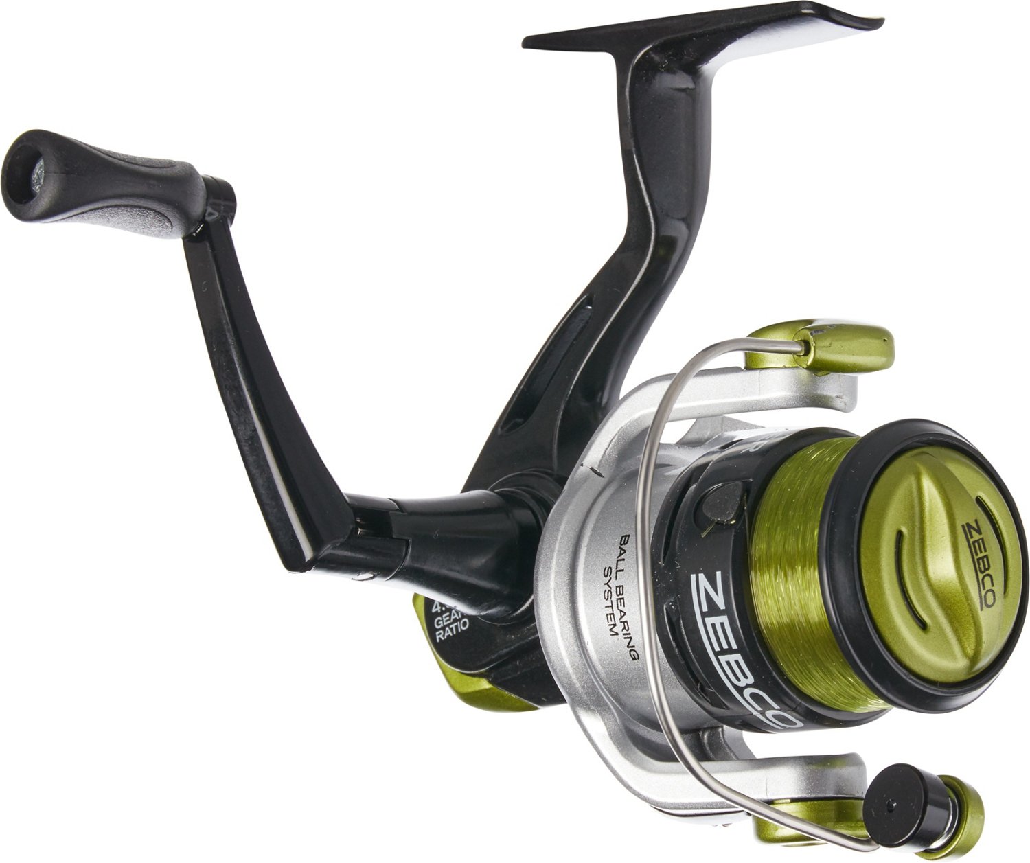 Zebco Spinning Fishing Reel 4.3: 1 Gear Ratio Reels for sale