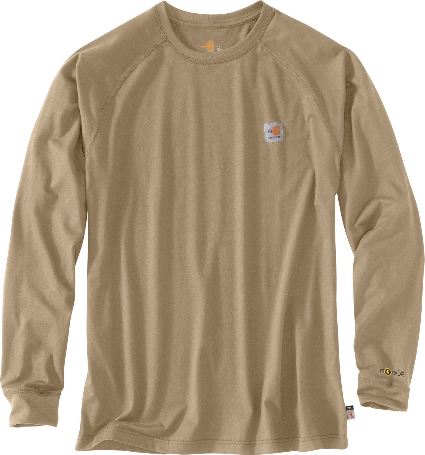Carhartt Men's Force Flame-Resistant Cotton Long Sleeve T-shirt - view number 2