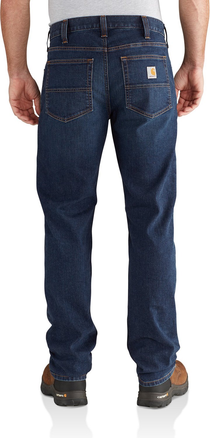 Carhartt Men's Rugged Flex Relaxed Fit Straight-Leg Jeans                                                                        - view number 2