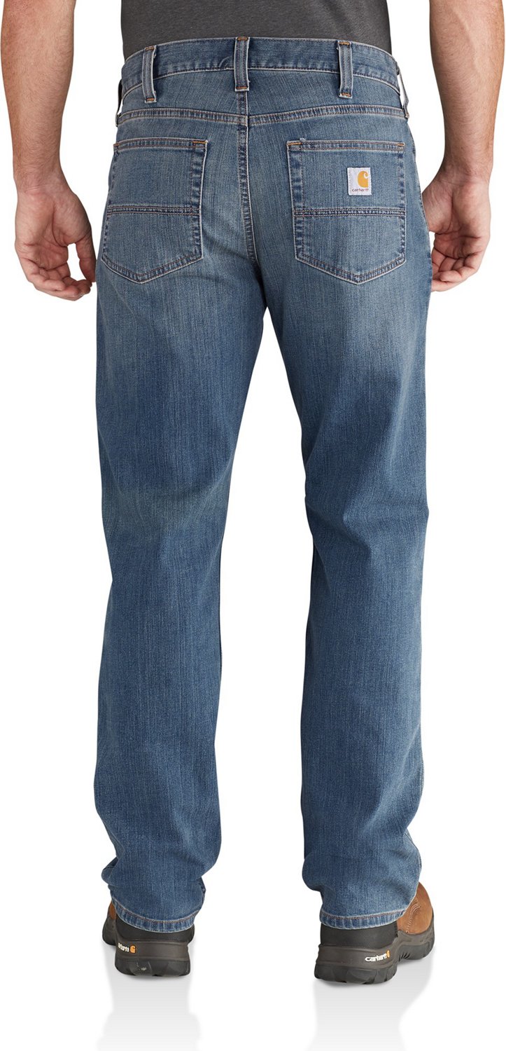 Carhartt Men's Rugged Flex Relaxed Fit Straight-Leg Jeans                                                                        - view number 2