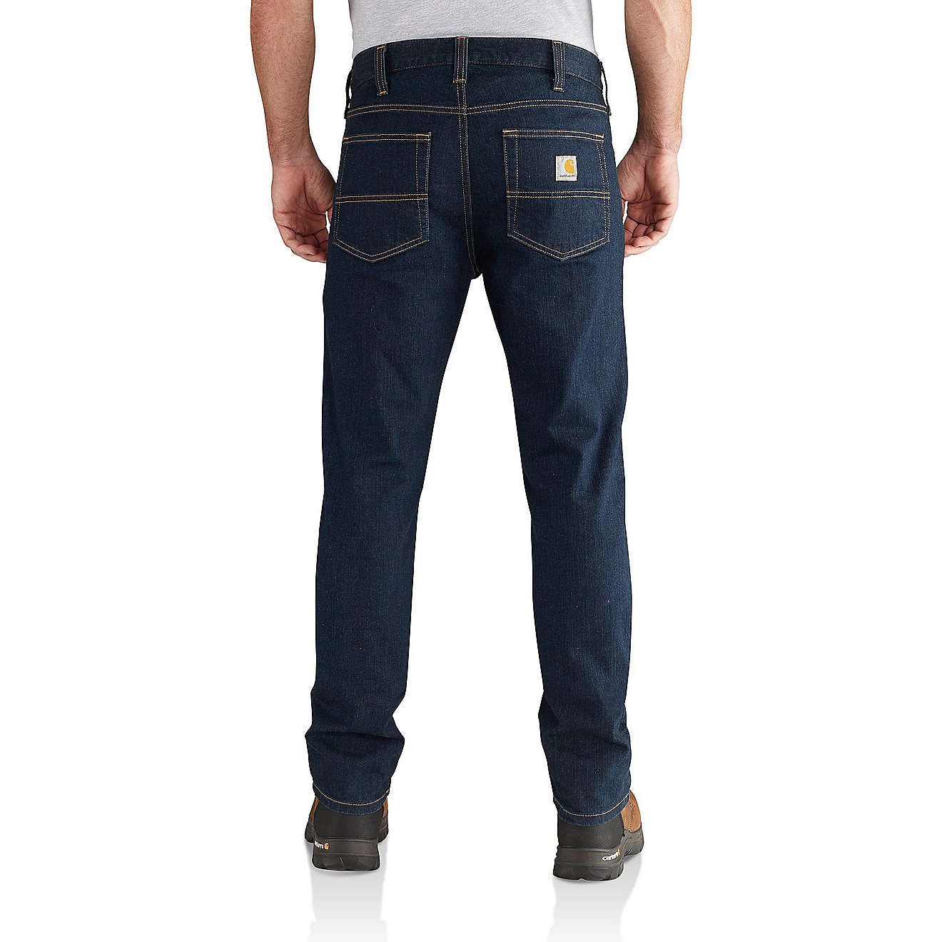Carhartt Men's Rugged Flex Straight Fit Tapered-Leg Jeans                                                                        - view number 2