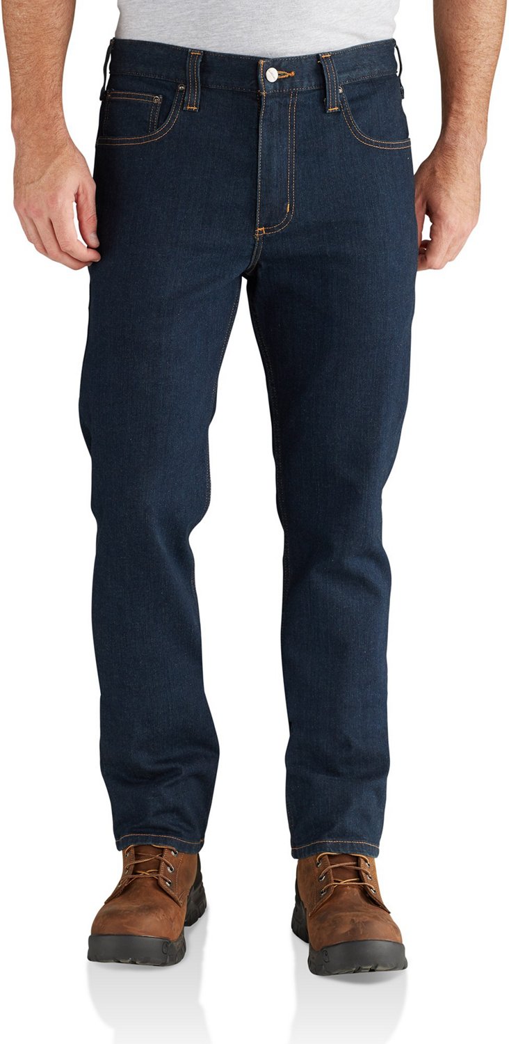 Carhartt Men's Rugged Flex Straight Fit Tapered-Leg Jeans                                                                        - view number 1 selected