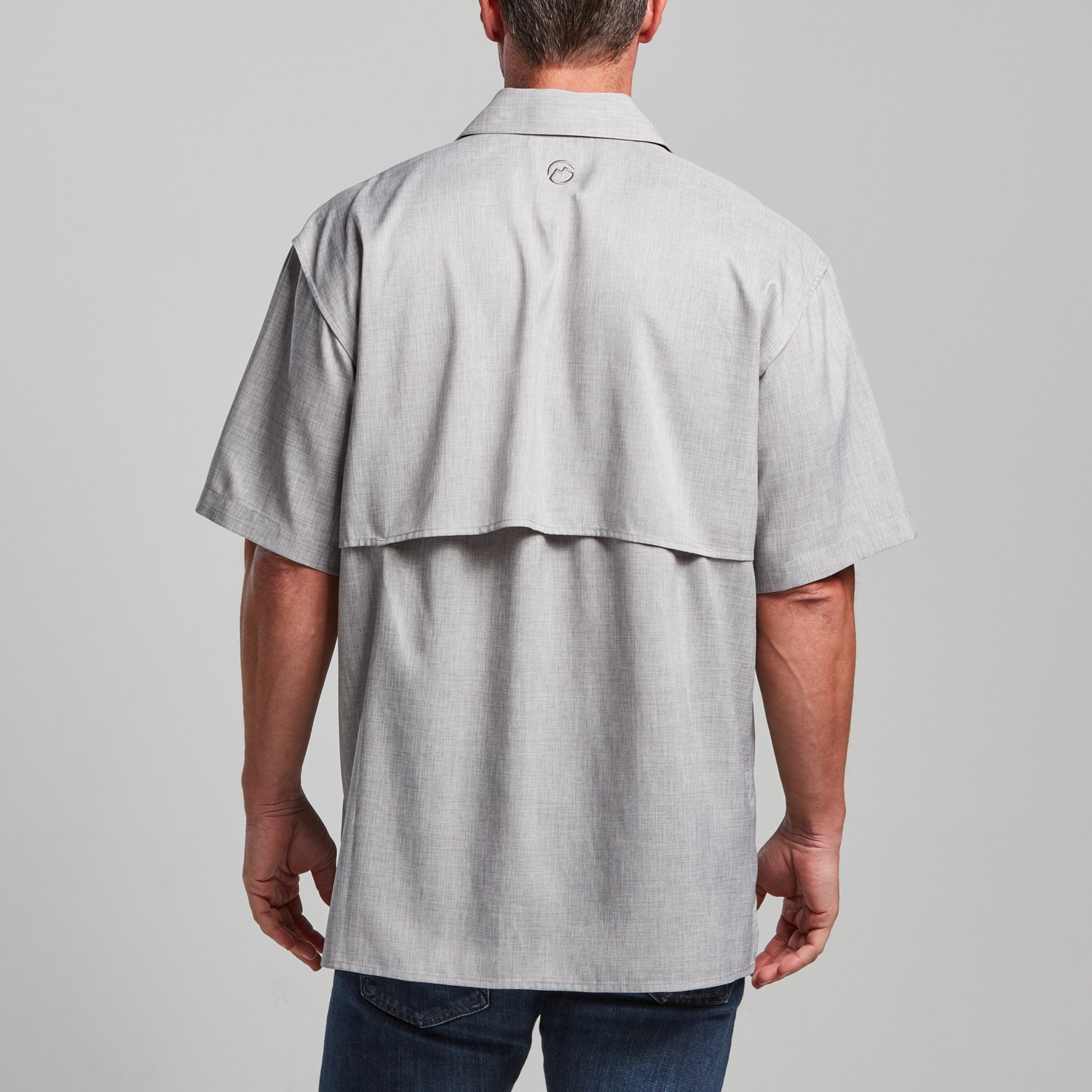 Magellan Outdoors Men's Aransas Pass Heather Short Sleeve Fishing Shirt - view number 2