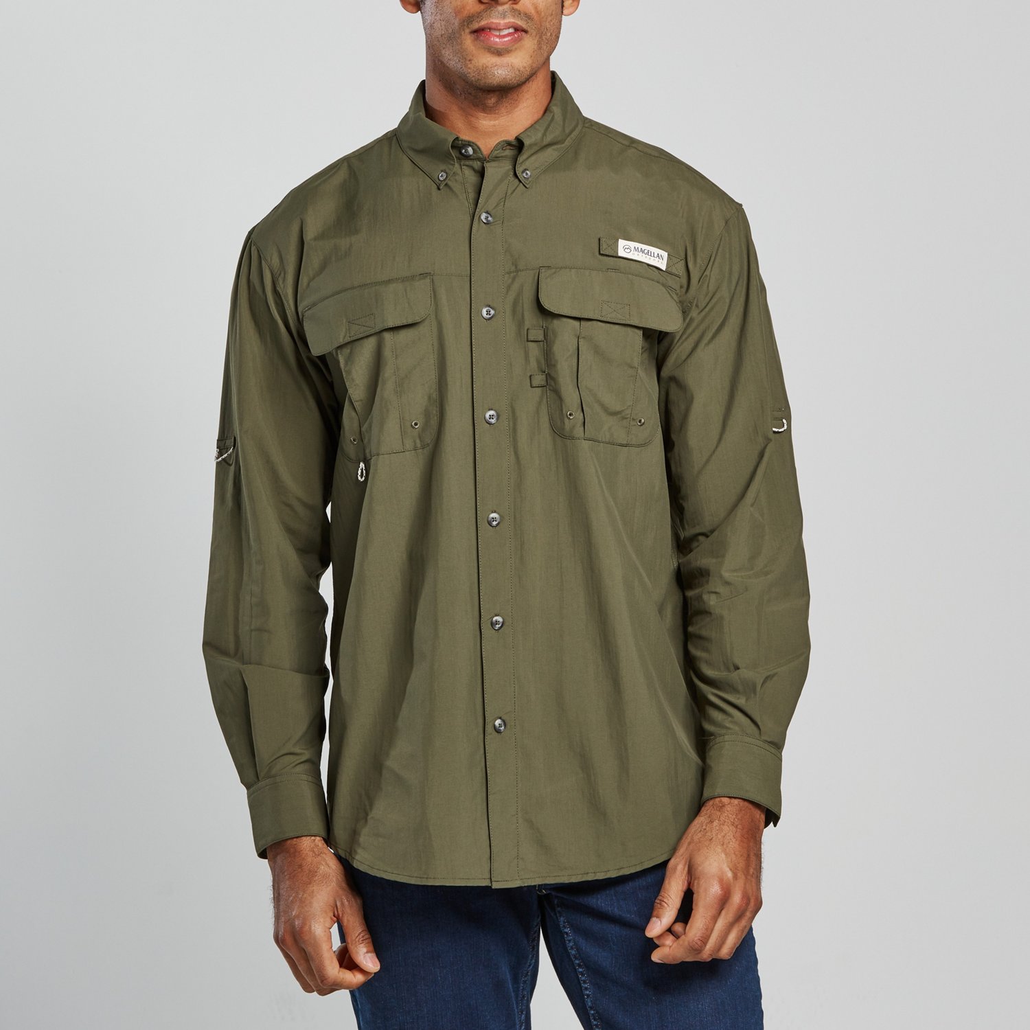 Magellan Fishing Shirt, Men's Laguna Madre Fish Gear Relaxed Fit